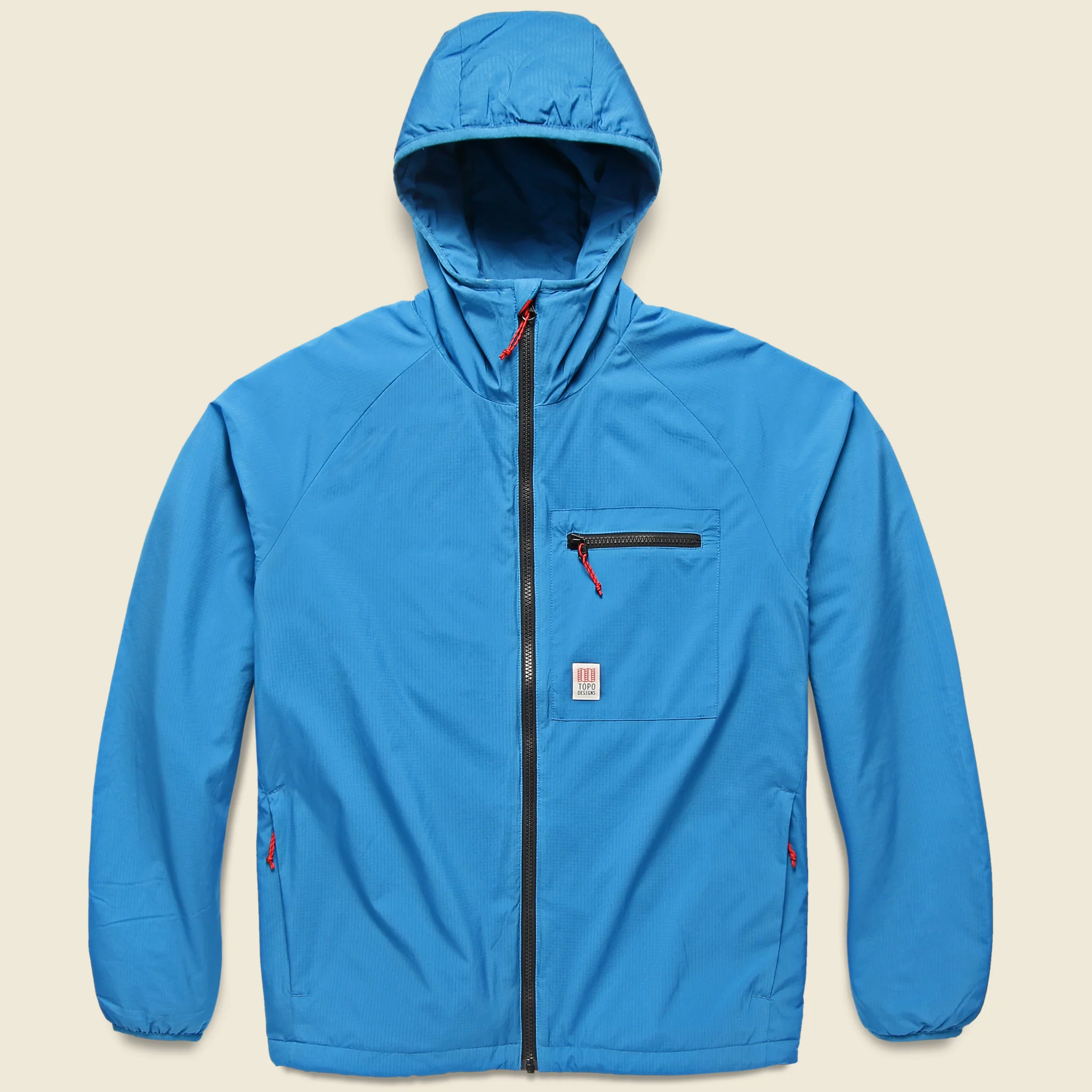 Puffer Zip Jacket - Blue