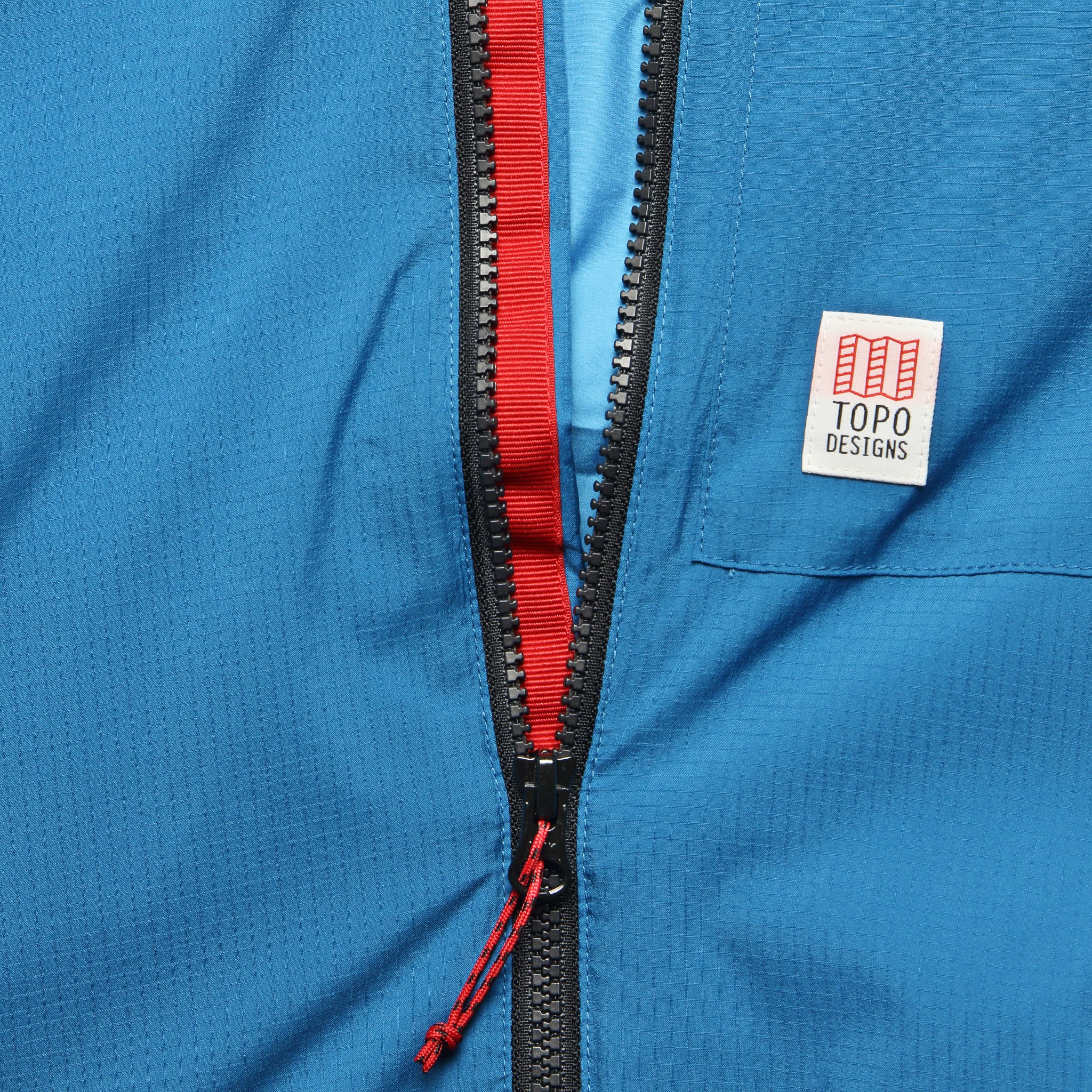 Puffer Zip Jacket - Blue - Image 3