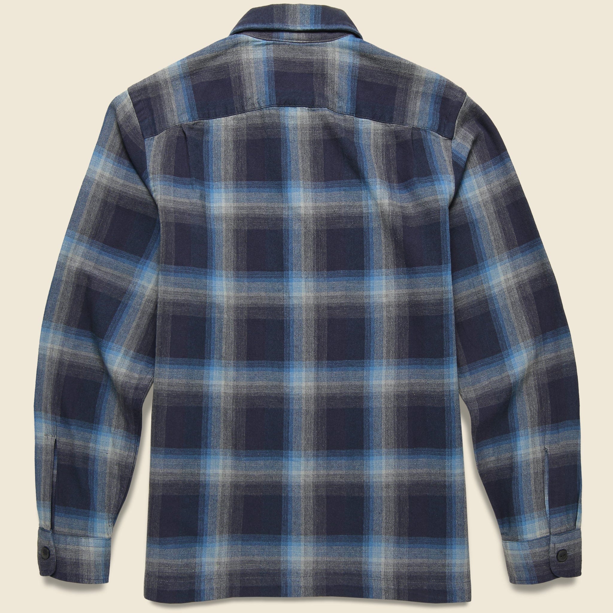 Towns Camp Shirt - Black/Blue - Image 2