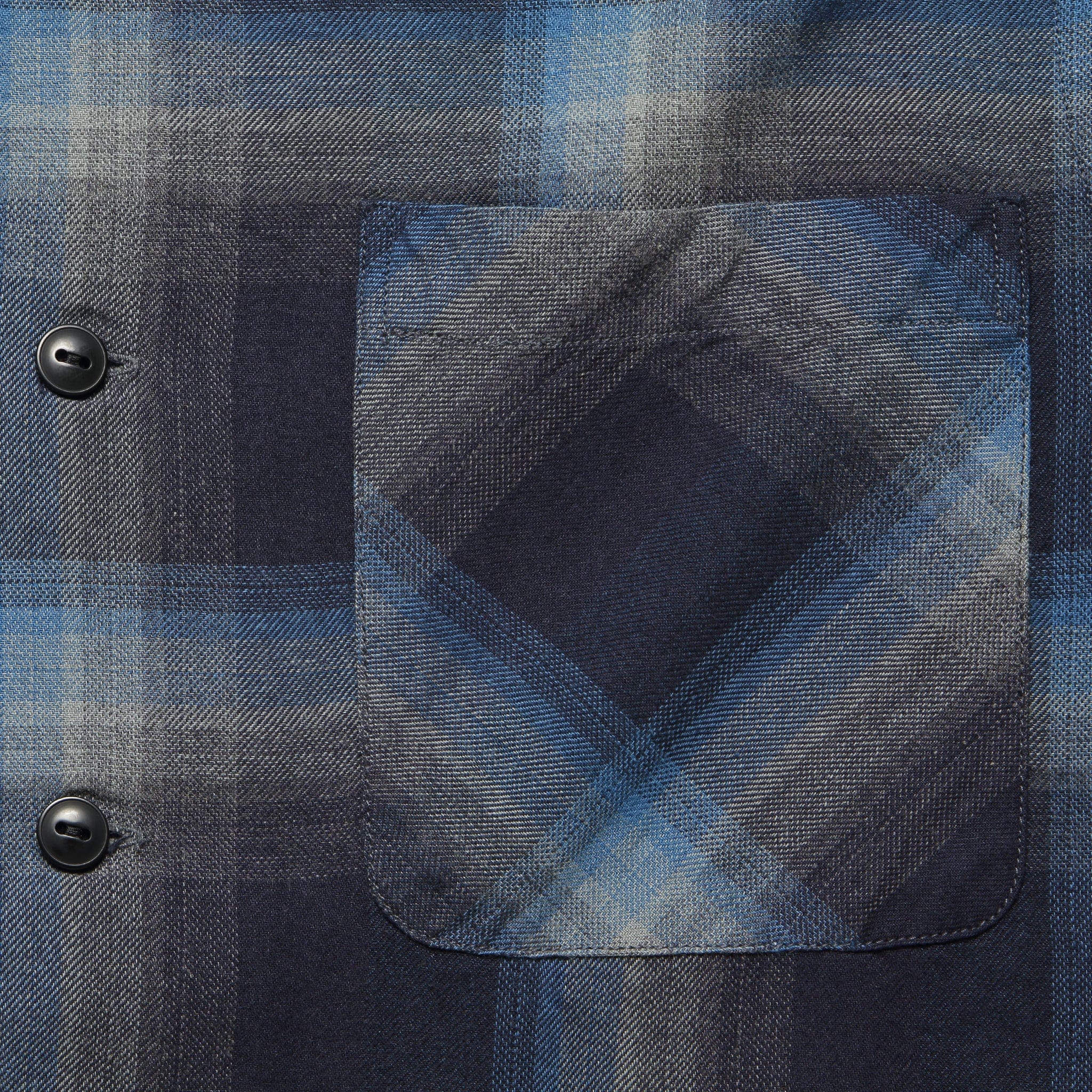 Towns Camp Shirt - Black/Blue - Image 3