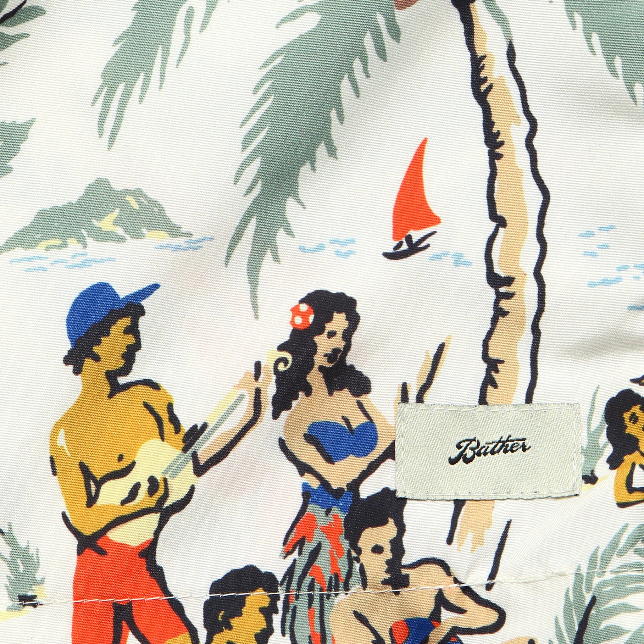 Trippin Beach Swim Trunk - Natural - Image 3