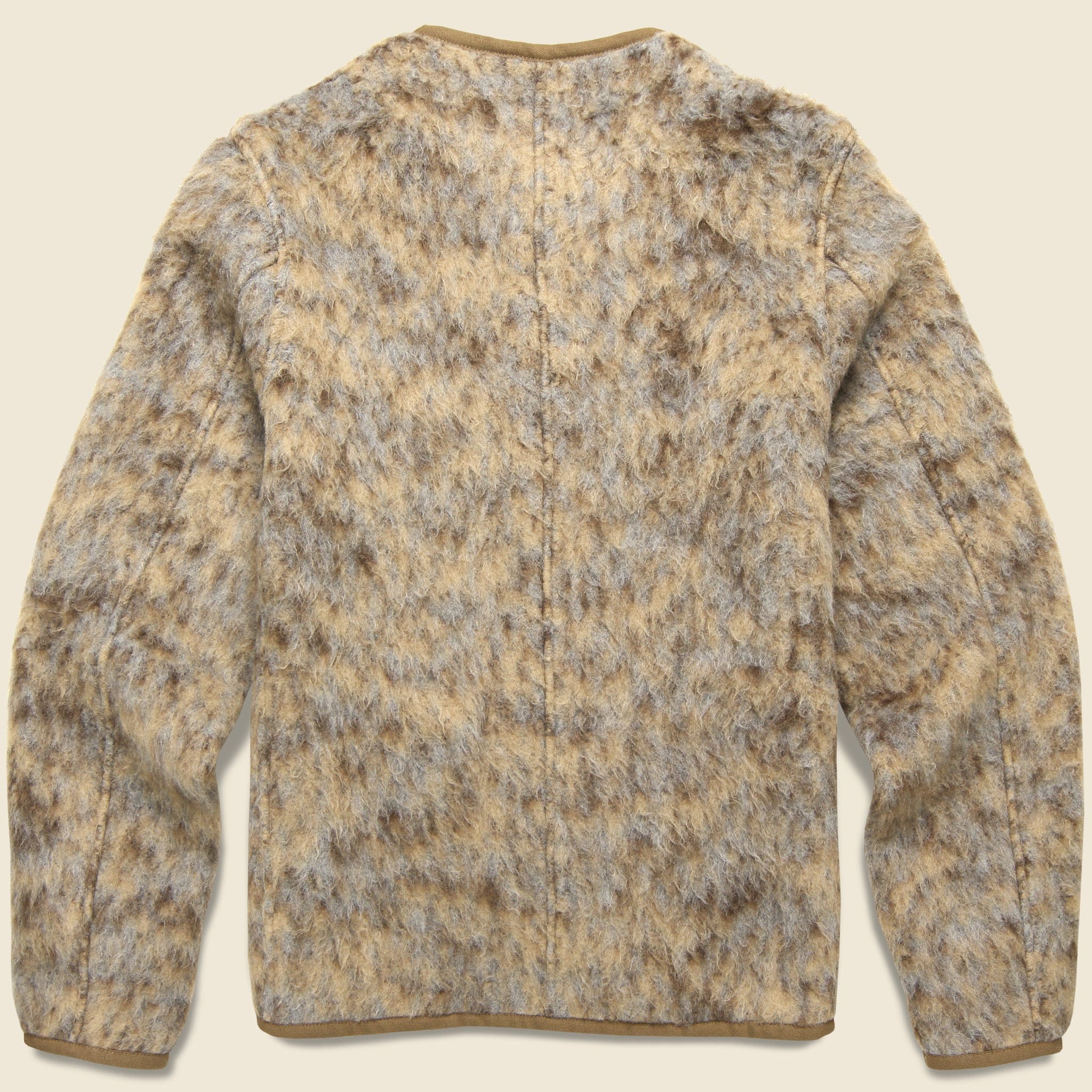 Truro Rally Jacket - Dark Beige - Image 2
