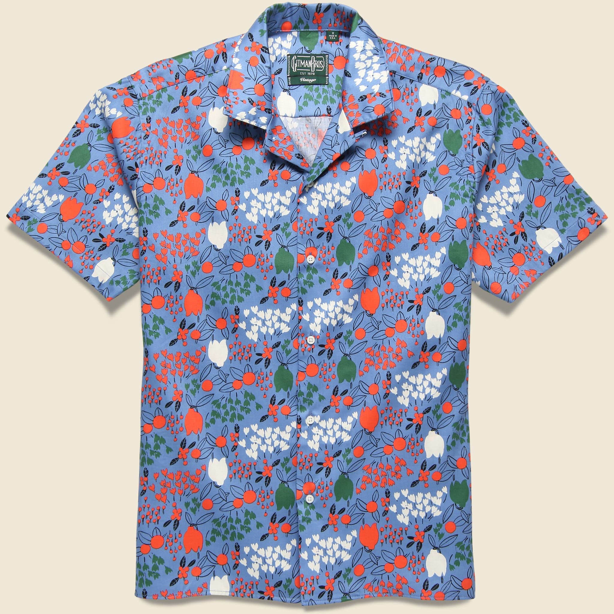 Tulip Fields Shirt - Blue