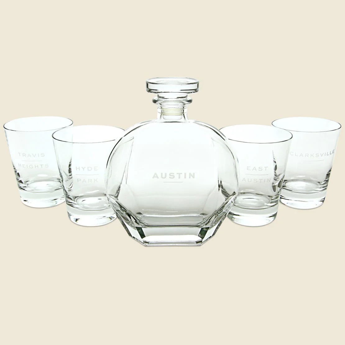 Tumbler Set - Austin Neighborhoods