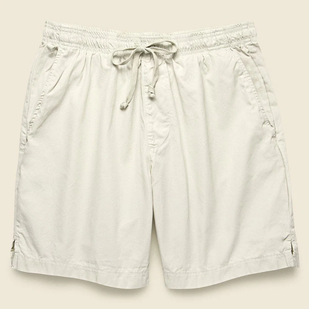 6.5" Twill Easy Shorts - Ash