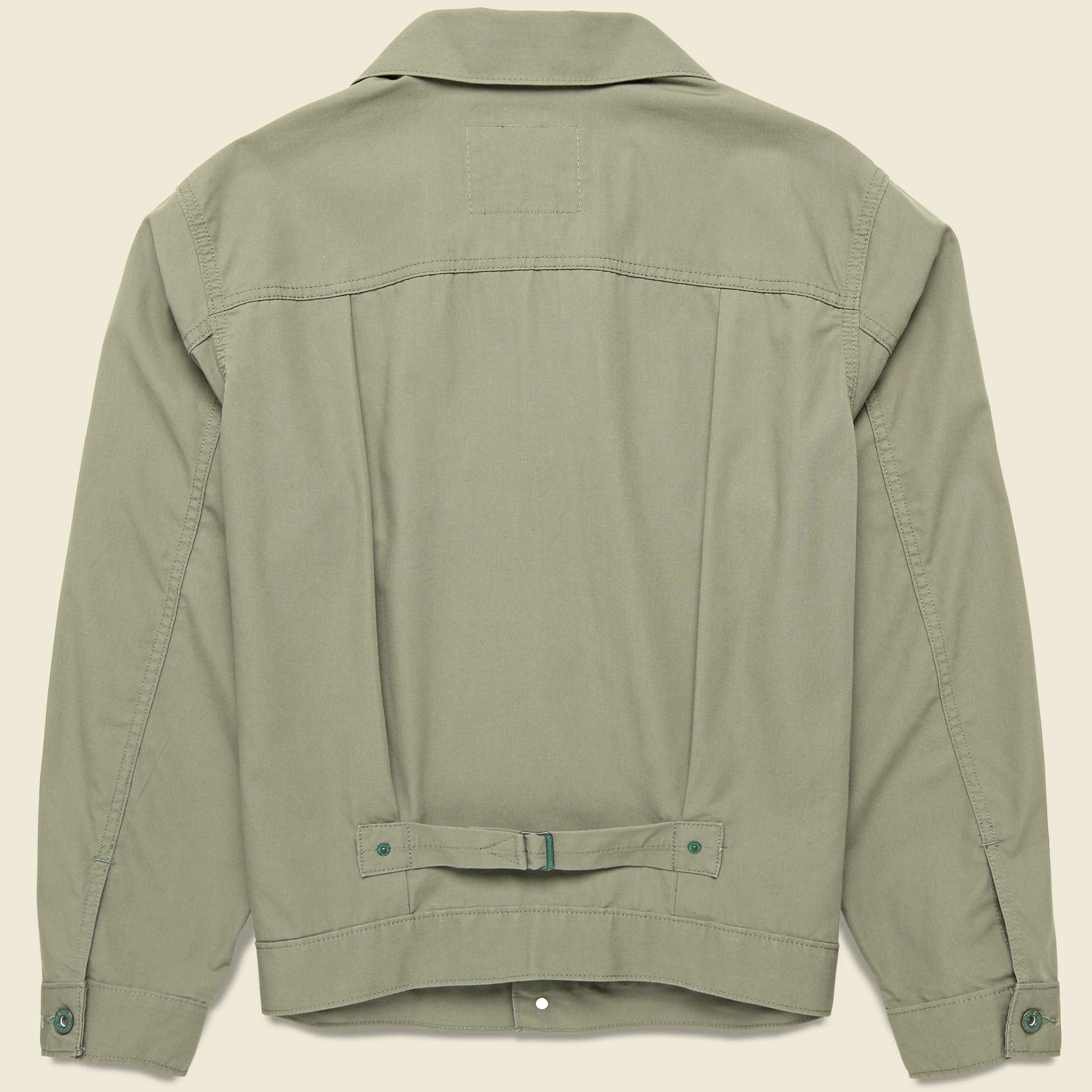Type 1 Trucker Jacket - Smokey Olive - Image 2