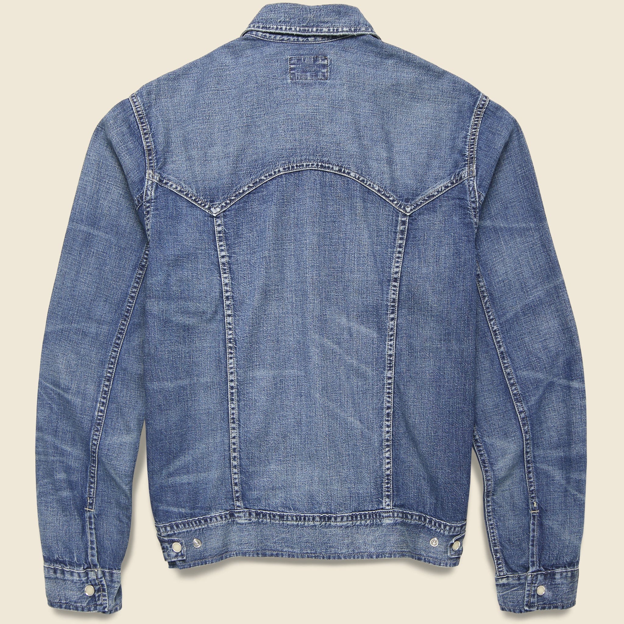 Type 2 Sawtooth Denim Jacket - Hewson Wash - Image 2