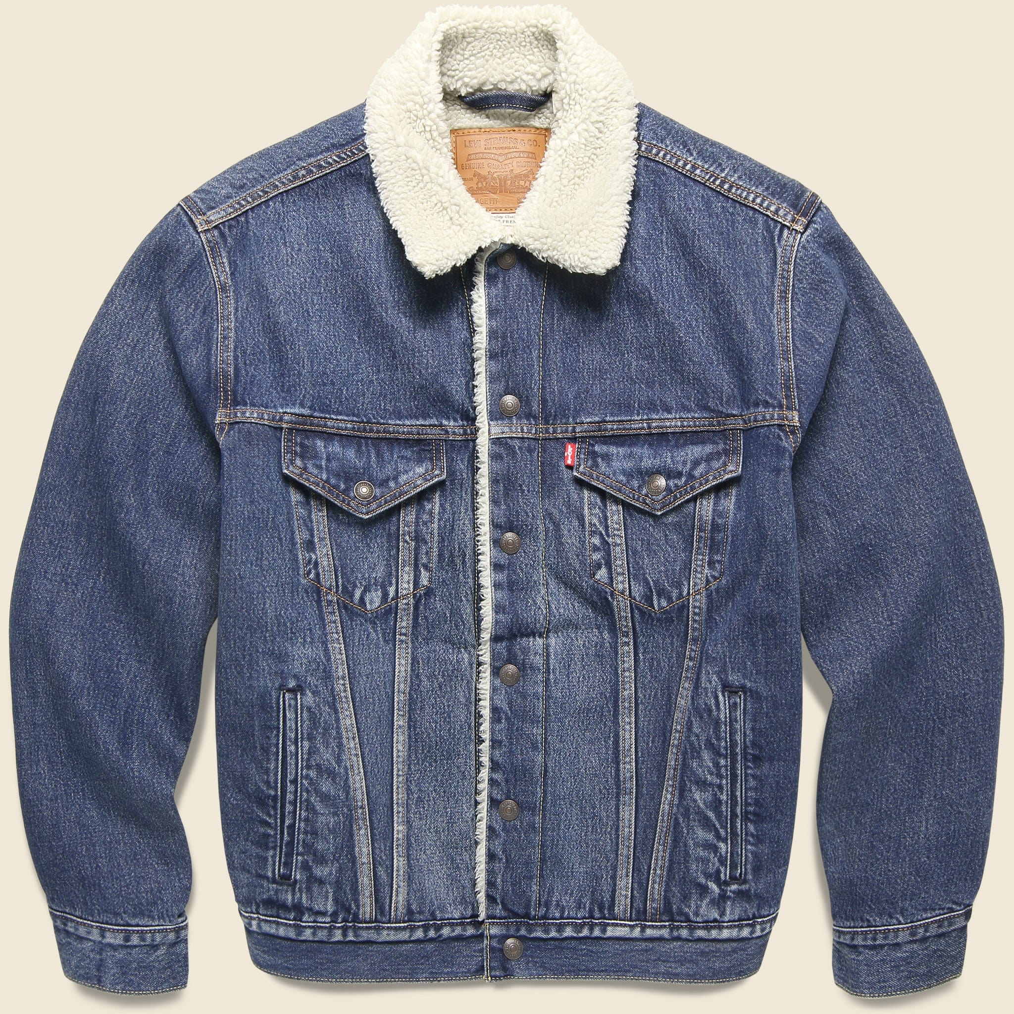 Type III Sherpa  Trucker Jacket - V Dark Sherpa