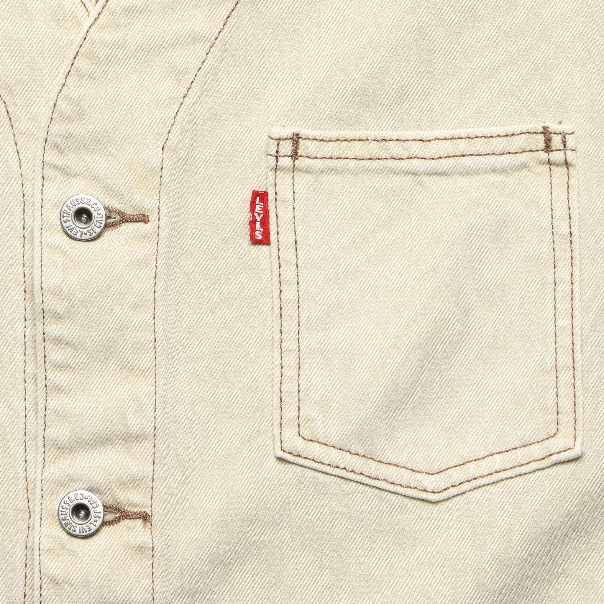Union Engineer Cardigan - Vintage Ecru - Image 3