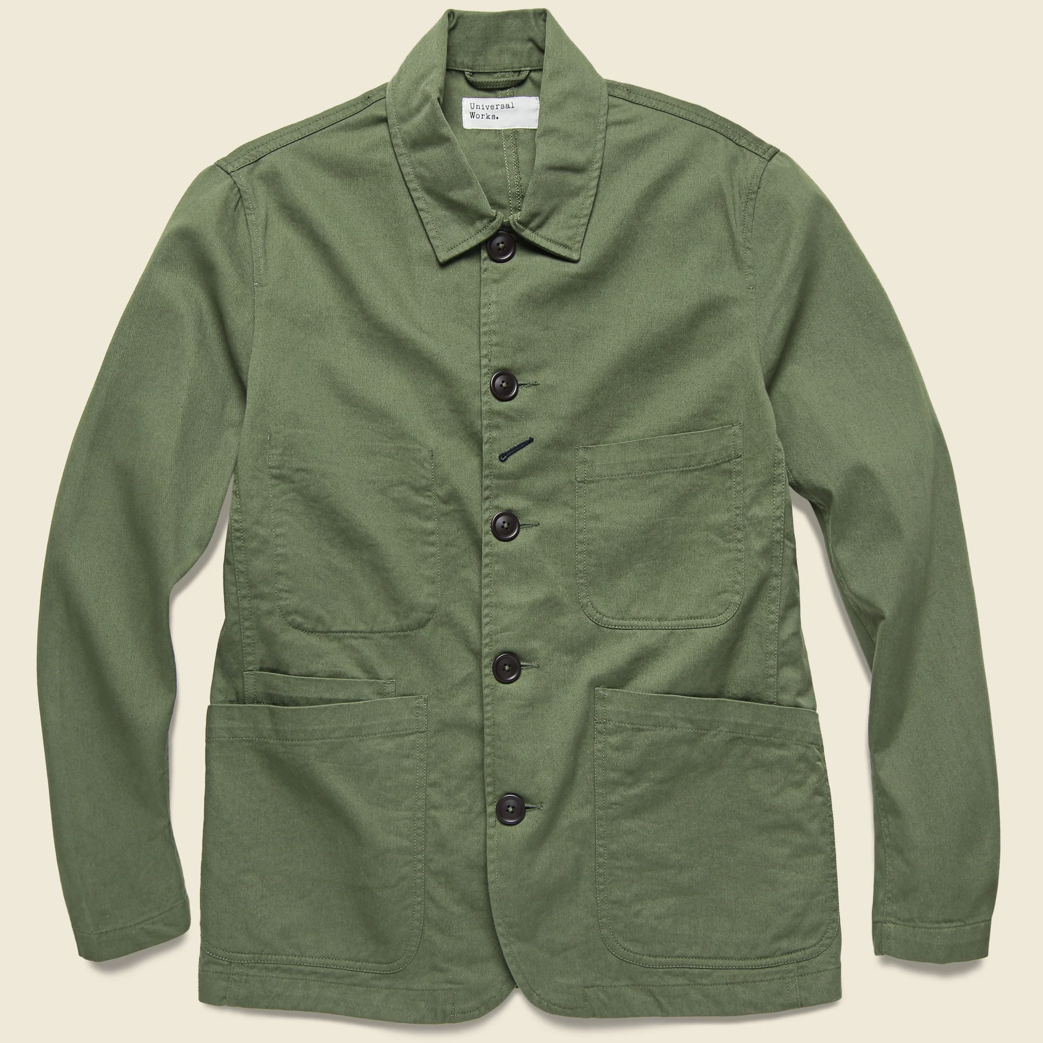 Bakers Jacket - Light Olive