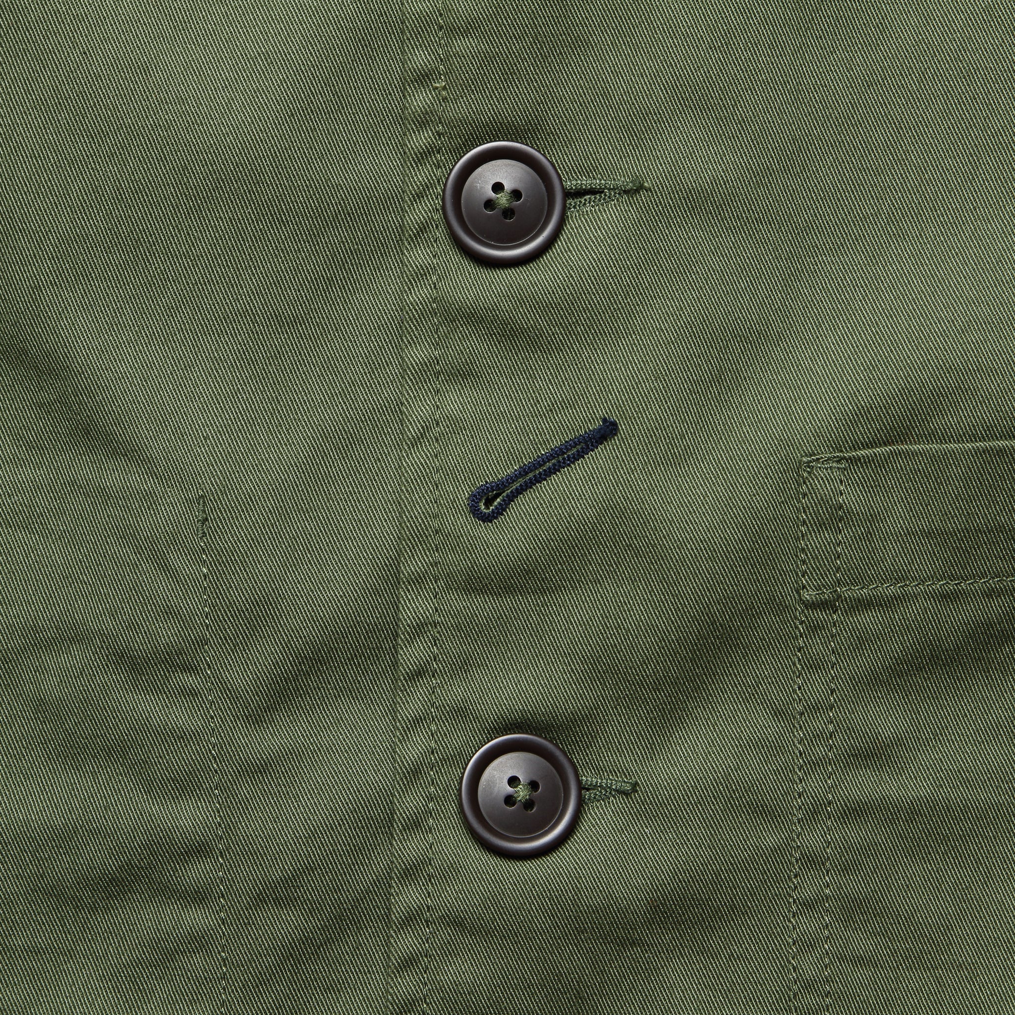 Bakers Jacket - Light Olive - Image 3