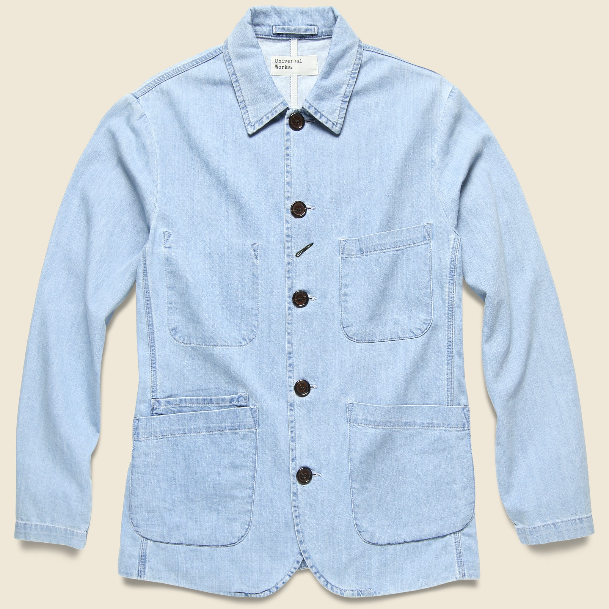 Bakers Jacket - Indigo Summer Denim