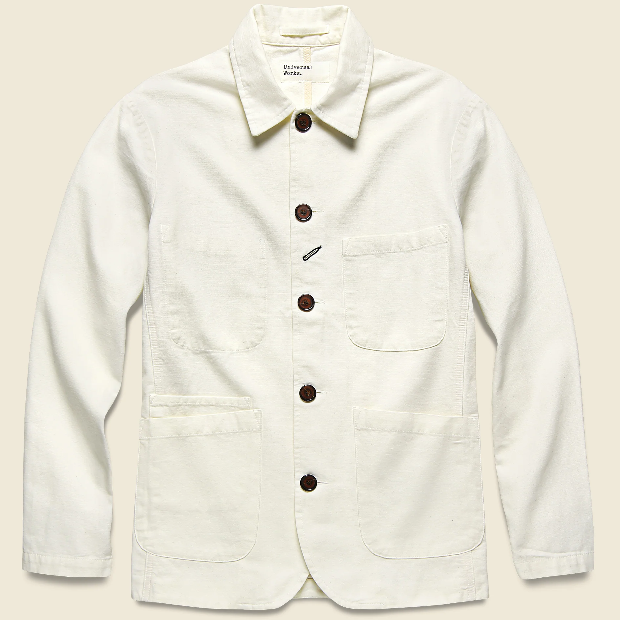 Bakers Jacket - Ecru