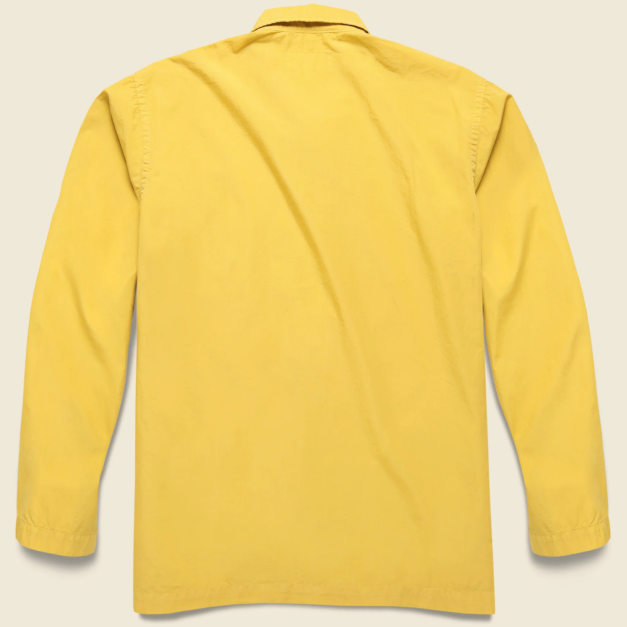 Bakers Poplin Overshirt - Gold - Image 2