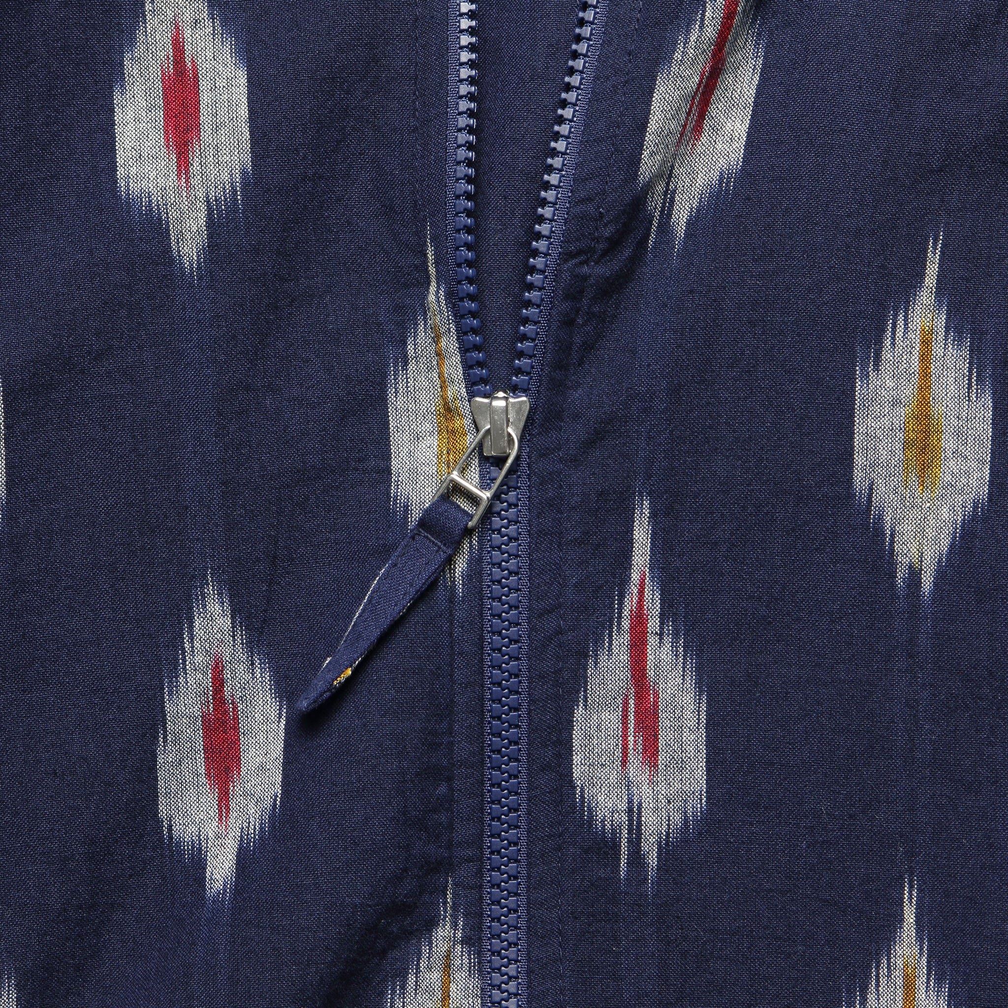 Bomber Jacket - Indigo Ikat - Image 3