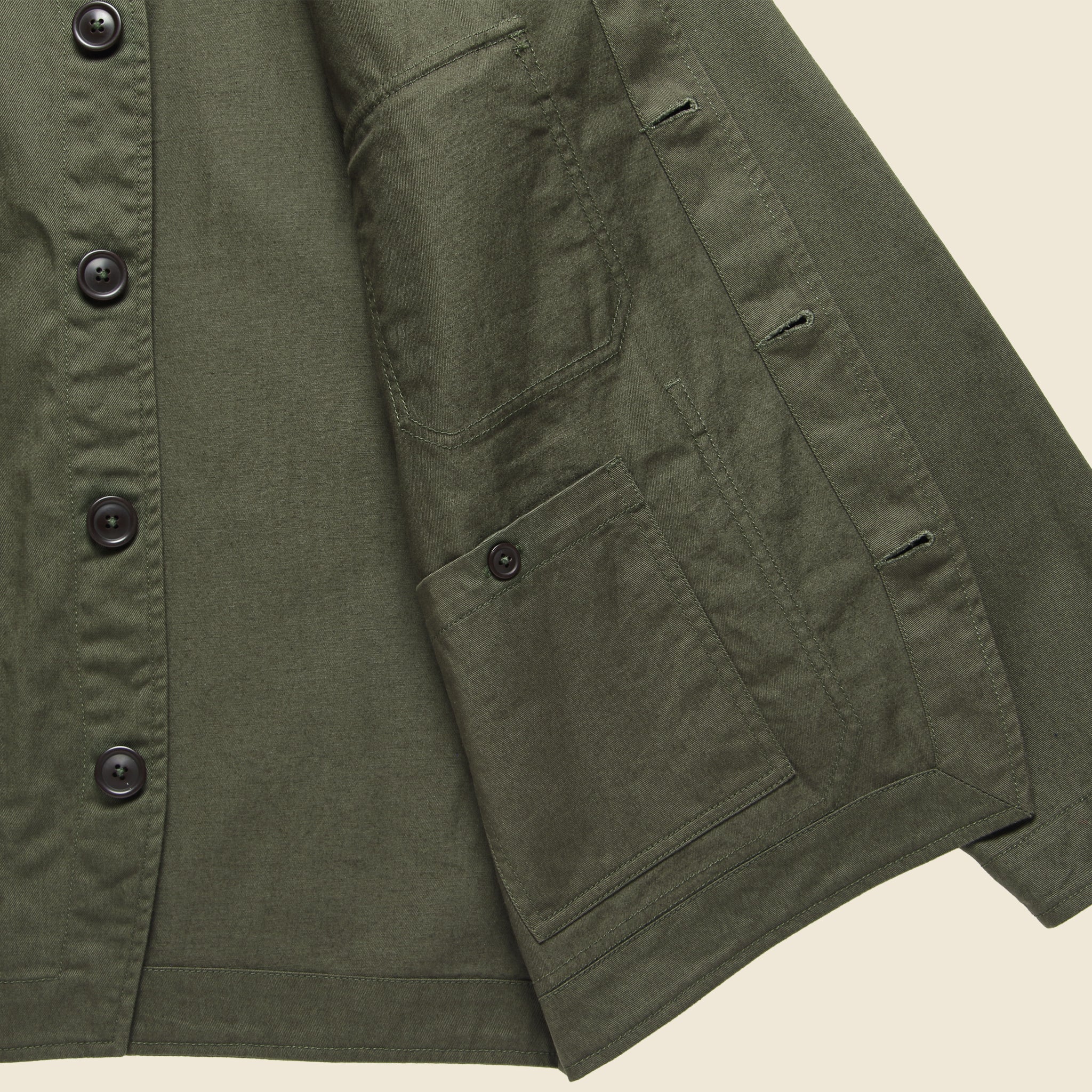 Cabin Jacket - Olive - Image 4