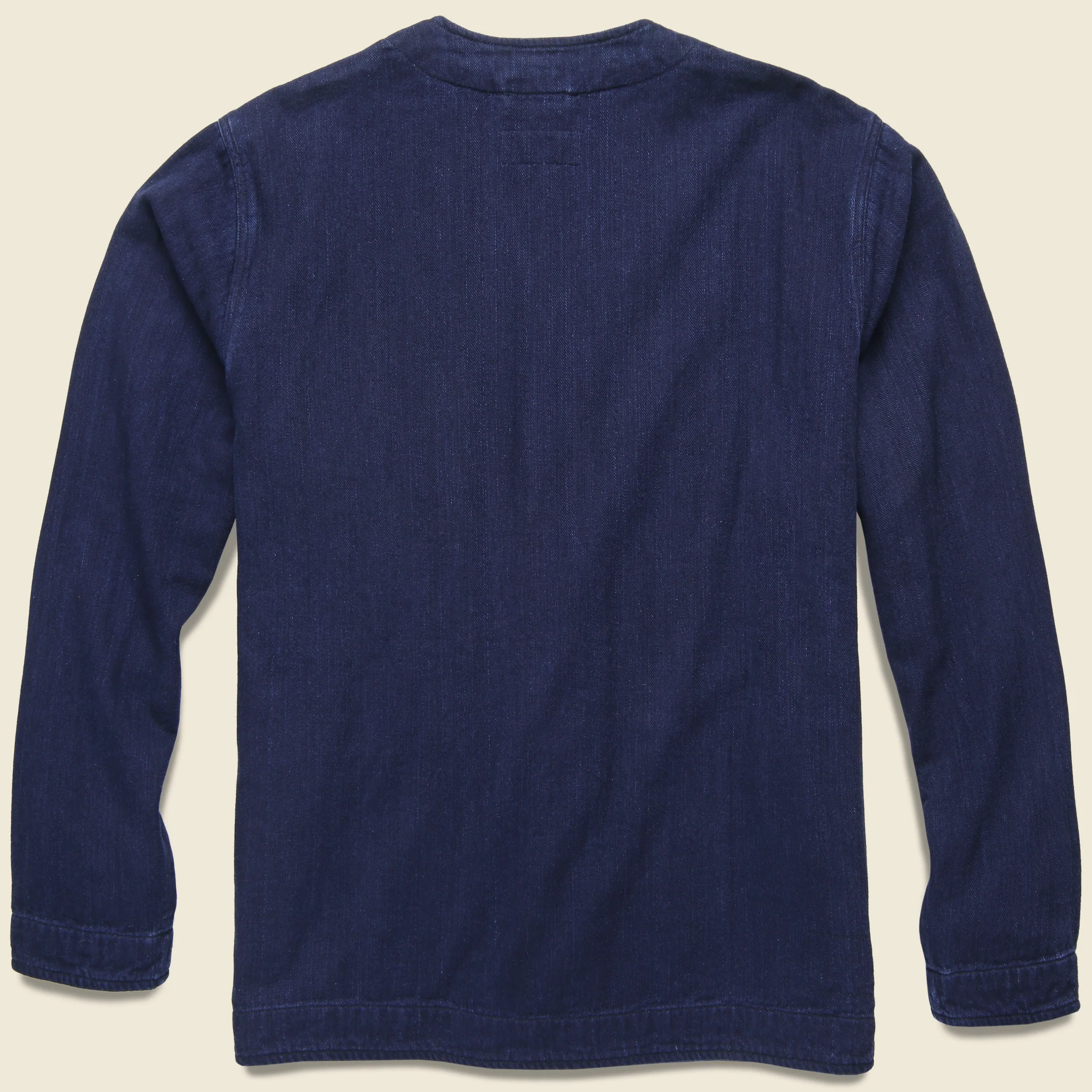 Herringbone Cabin Jacket - Double Denim - Image 2