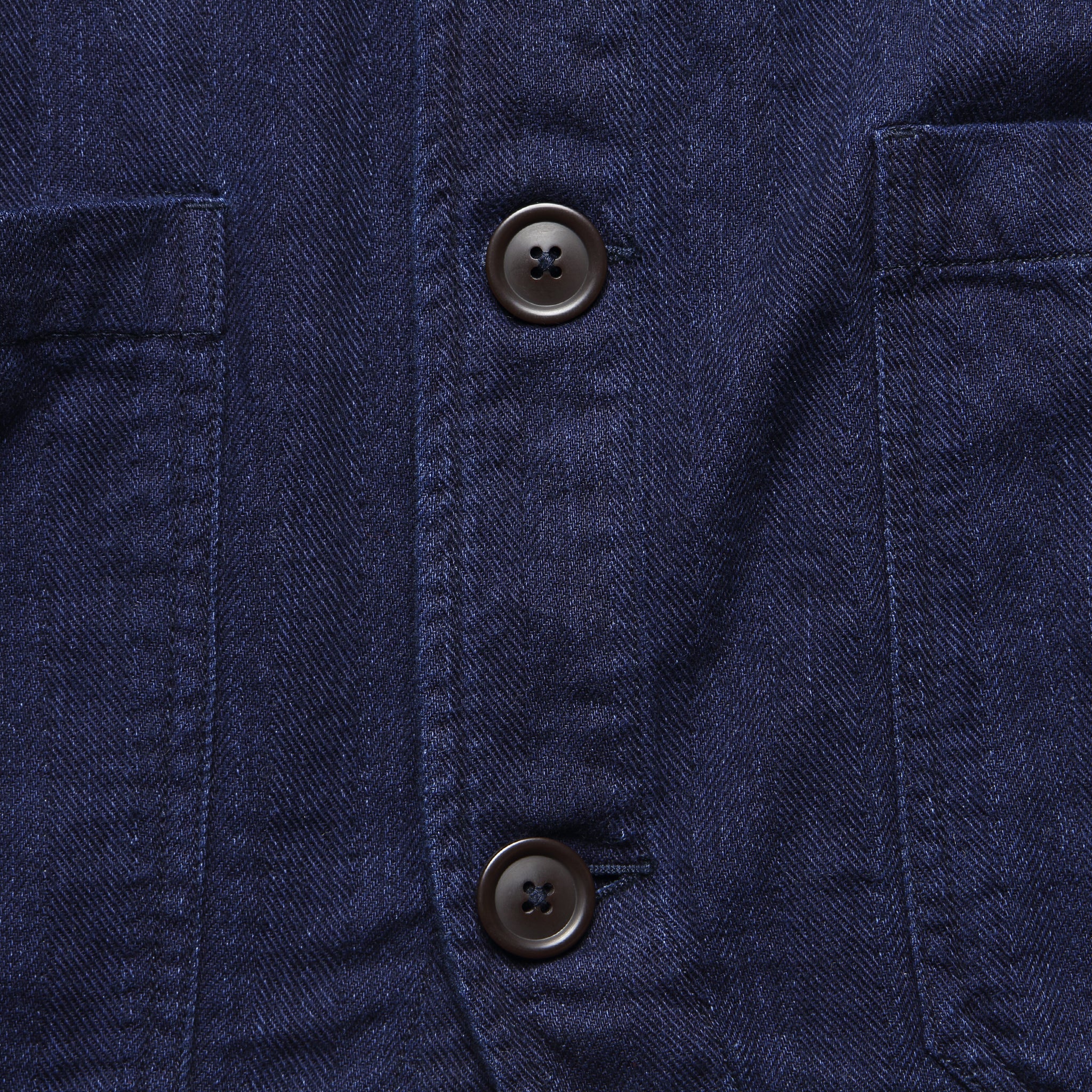 Herringbone Cabin Jacket - Double Denim - Image 3