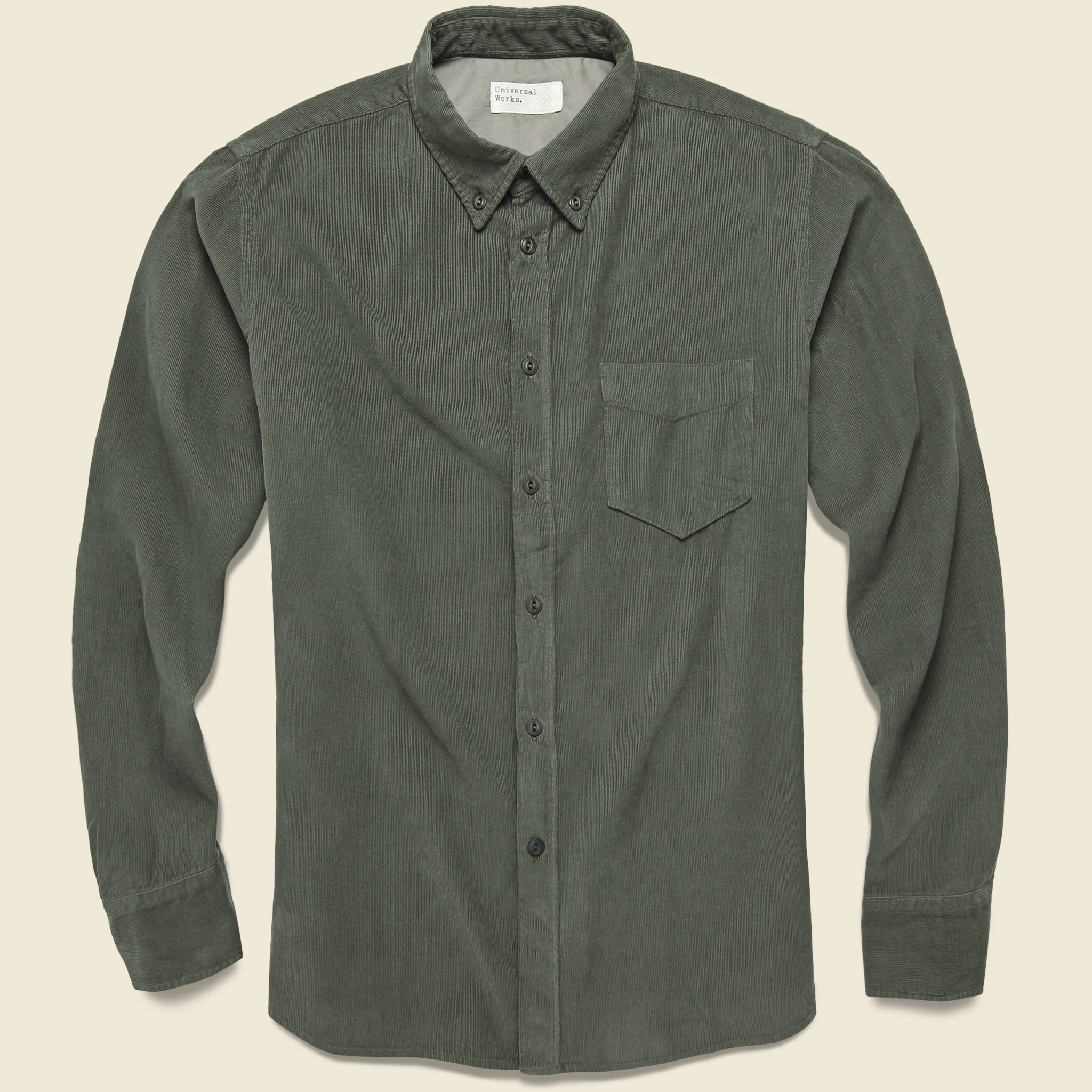 Cord Everyday Shirt - Charcoal