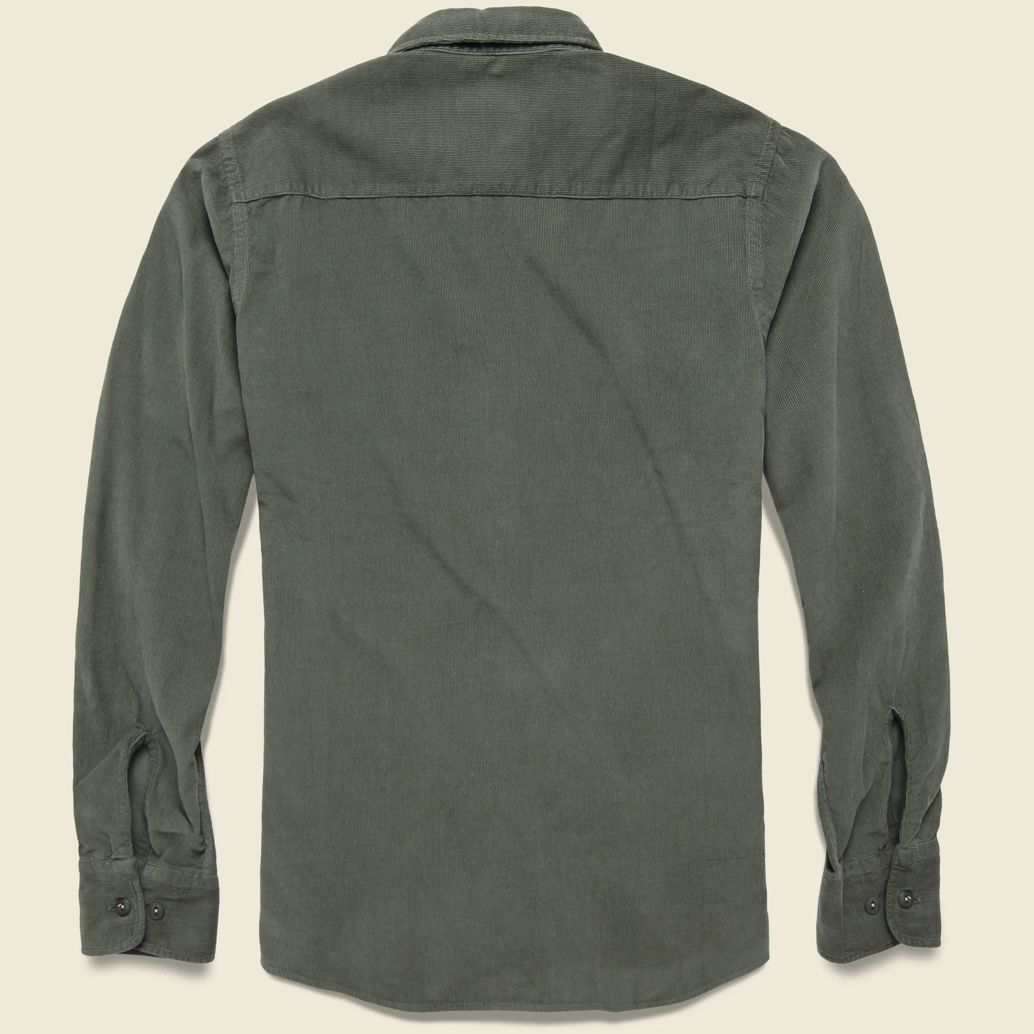 Cord Everyday Shirt - Charcoal - Image 2