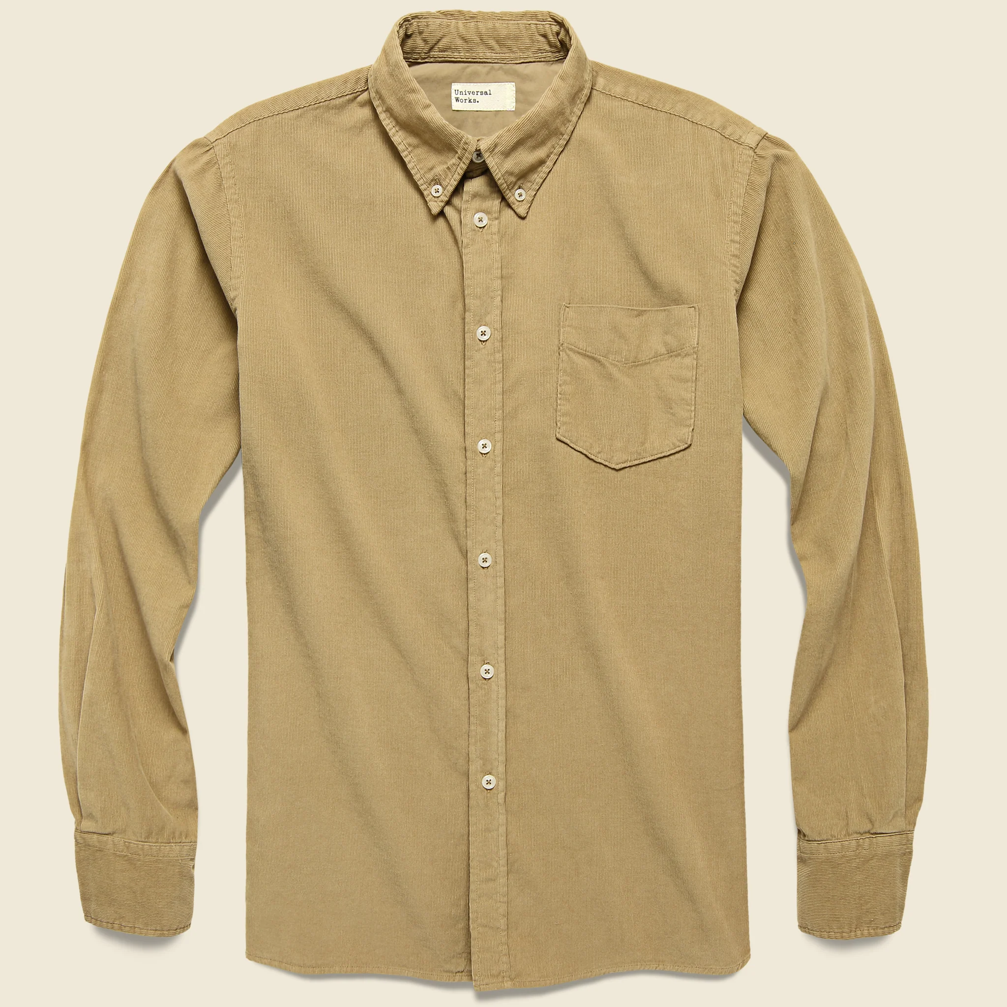 Cord Everyday Shirt - Sand