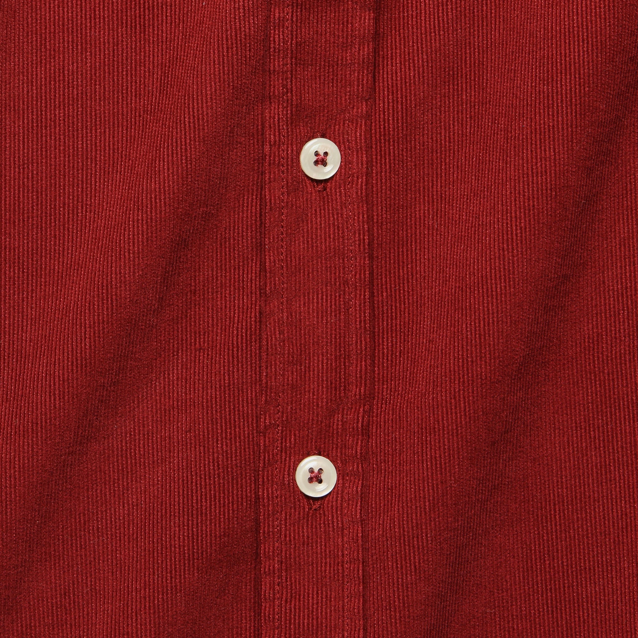 Cord Everyday Shirt - Claret - Image 3