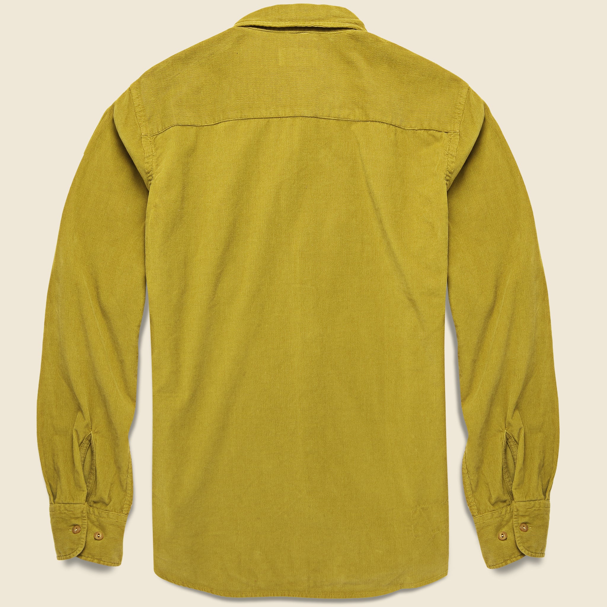 Cord Everyday Shirt - Mustard - Image 2
