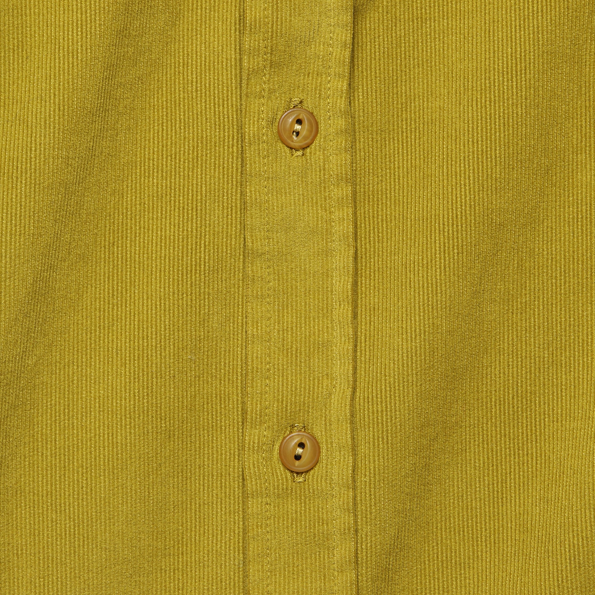 Cord Everyday Shirt - Mustard - Image 3