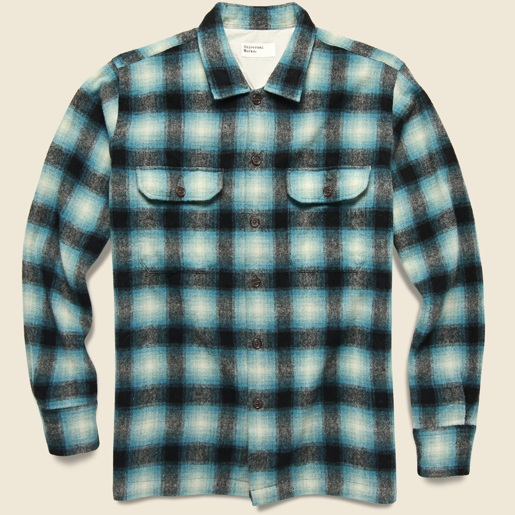 Utility Shirt - Turquoise Check