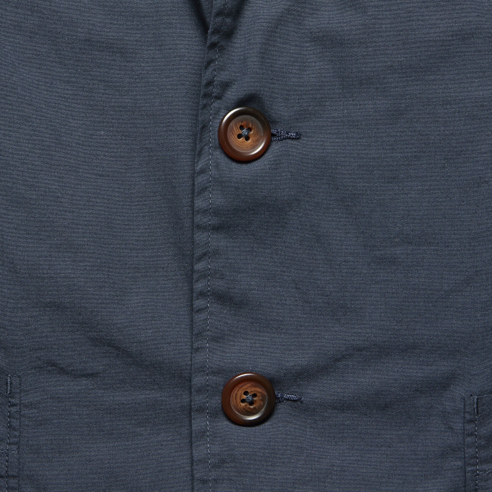 Poplin London Jacket - Navy - Image 4