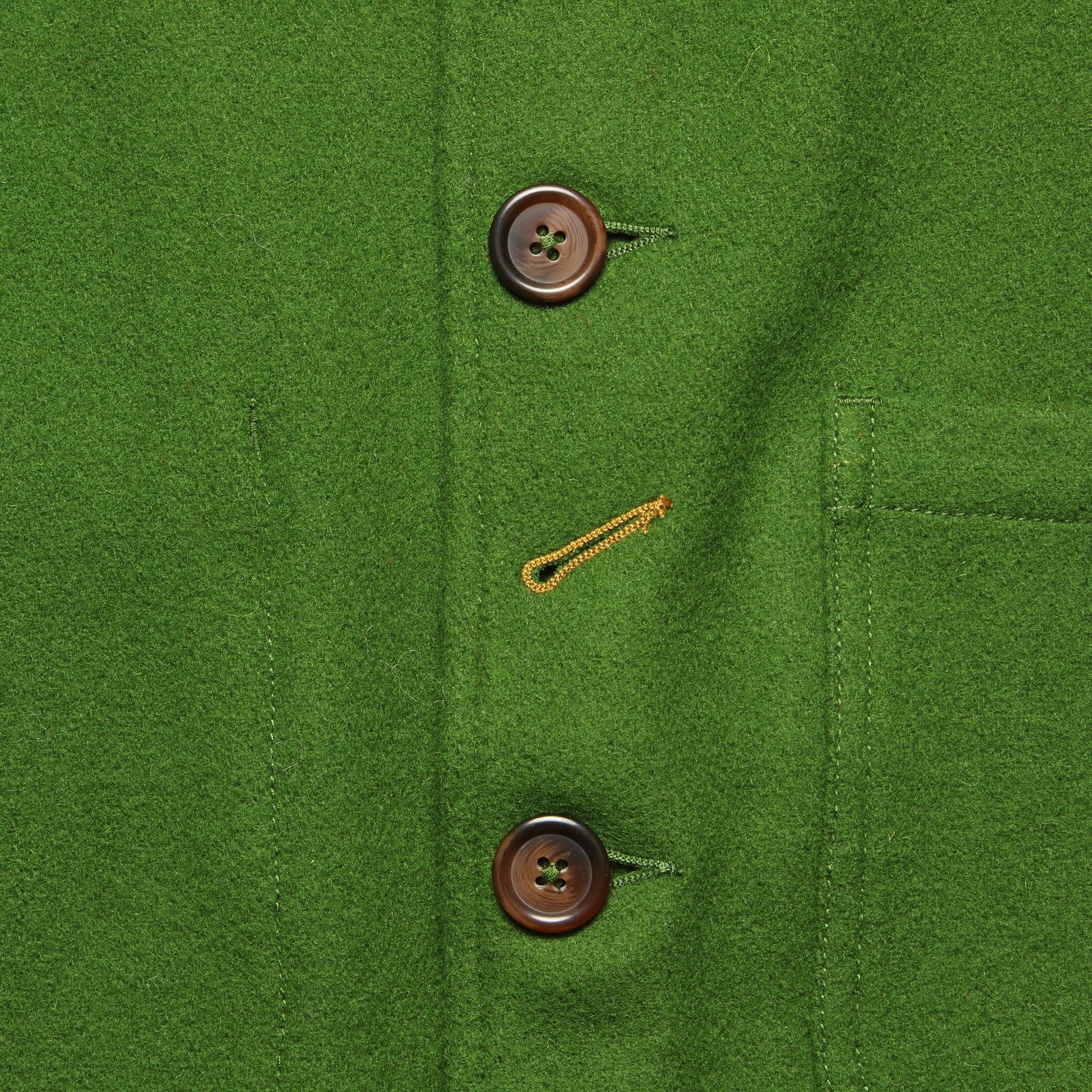 Mowbray Long Bakers Jacket - Green - Image 3