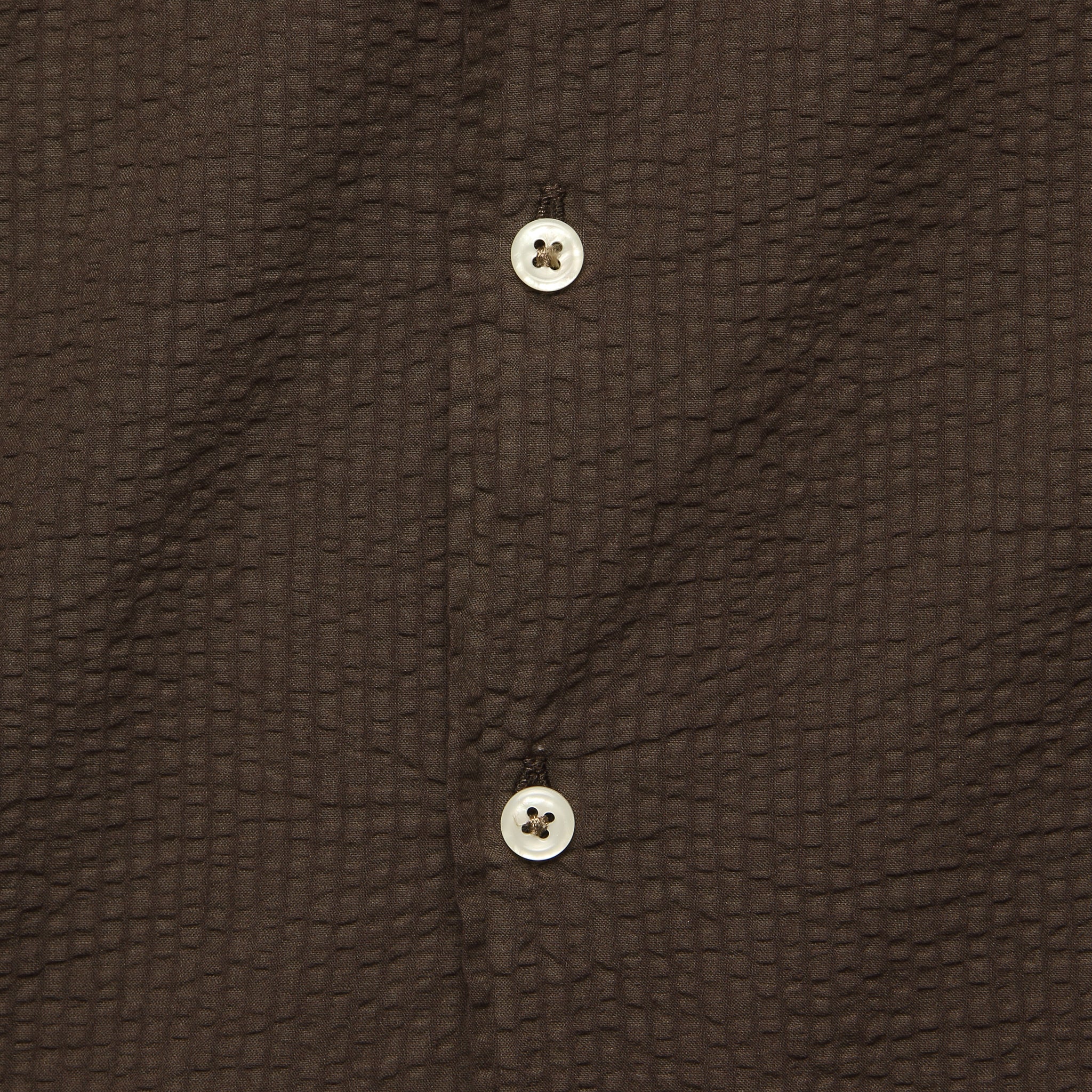 Bengal Seersucker Road Shirt - Brown - Image 3