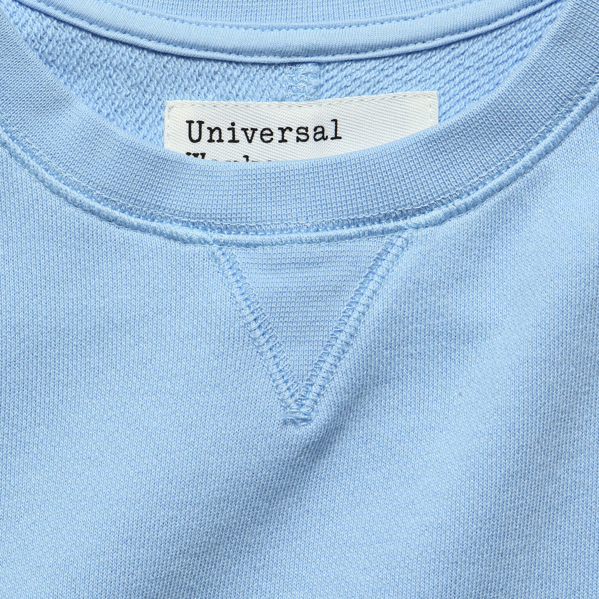 Crew Fleece Sweatshirt - Sky Blue - Image 2