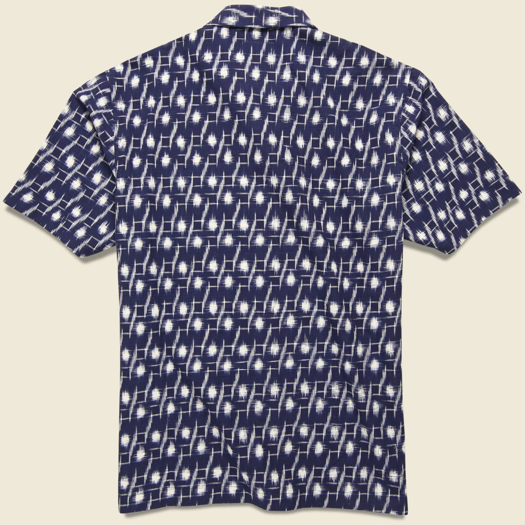 Ikat Road Shirt - Indigo - Image 2