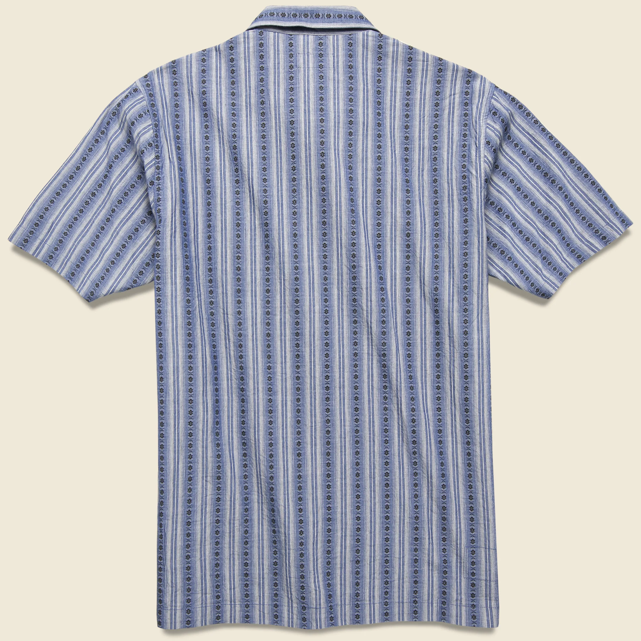 Road Summer Shirt - Blue Stripe - Image 2
