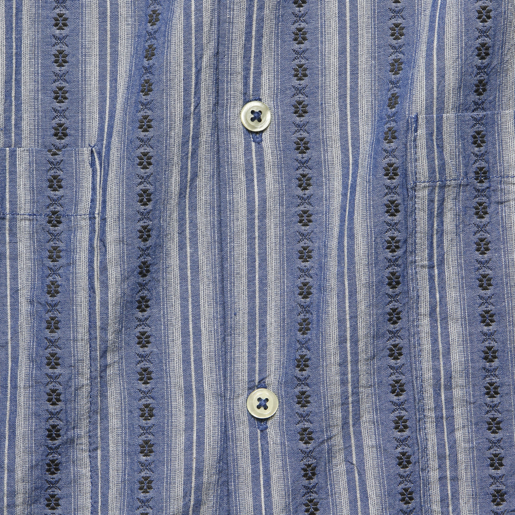 Road Summer Shirt - Blue Stripe - Image 3