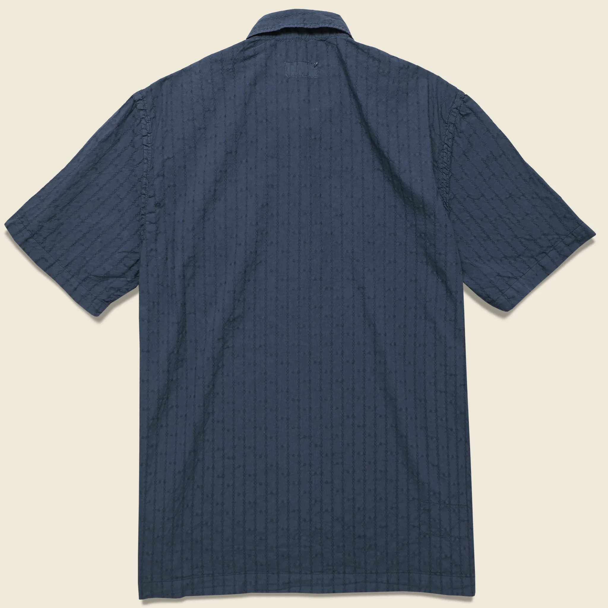 Road Shirt - Navy Jacquard - Image 2