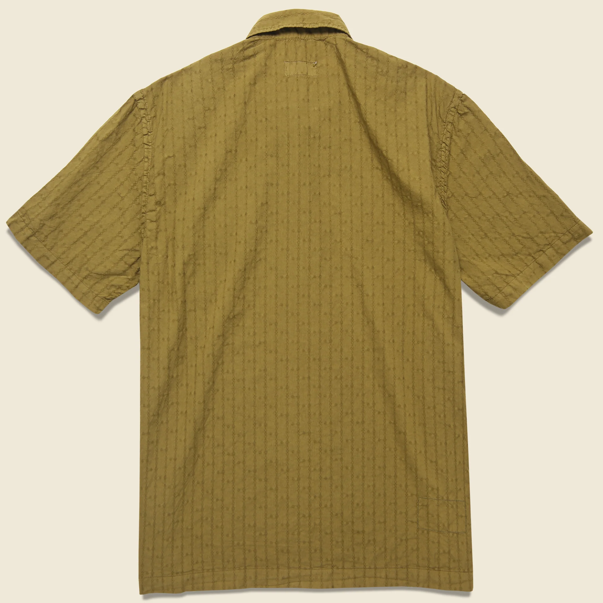 Road Shirt - Khaki Jacquard - Image 2