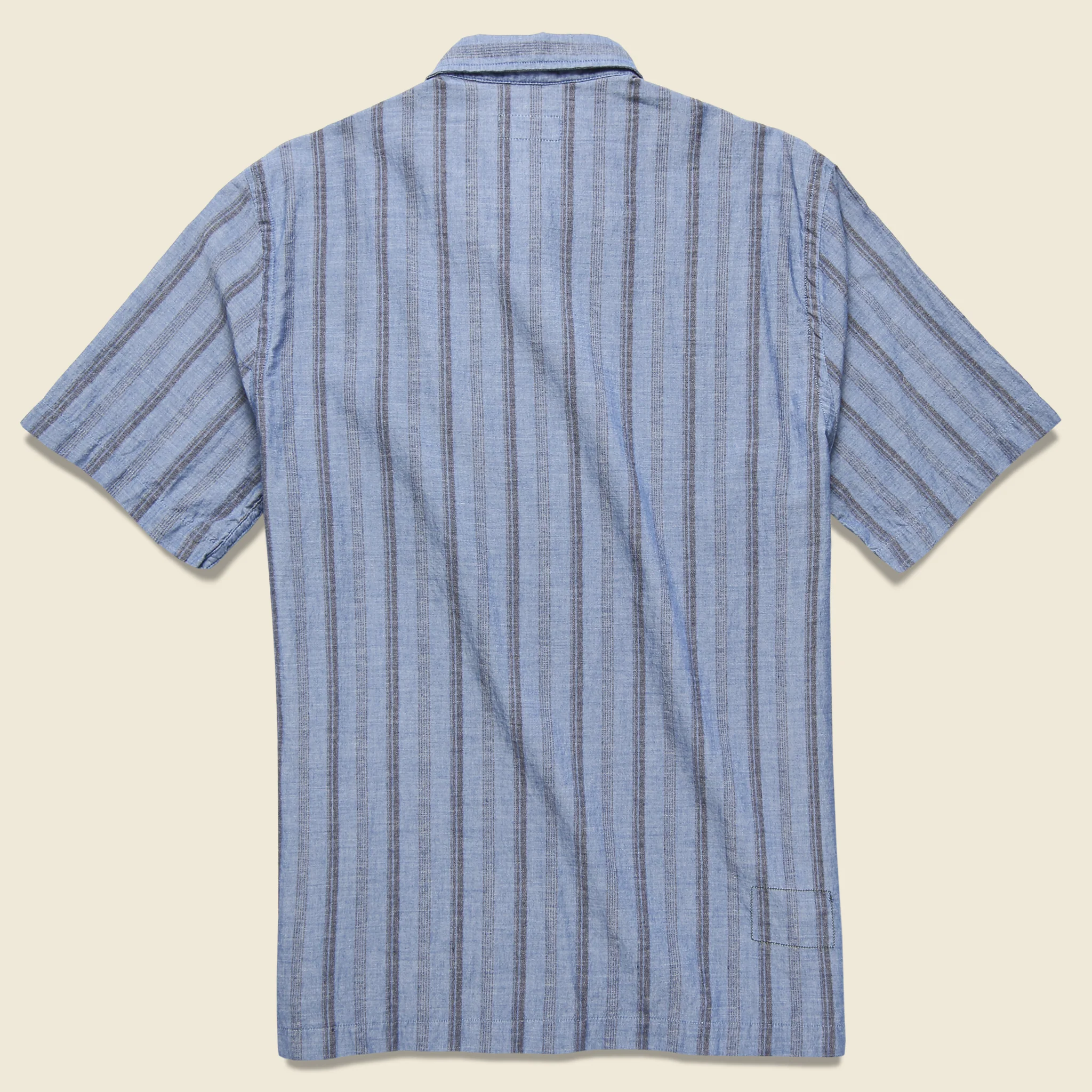 Road Shirt - Blue Cesar Stripe - Image 2