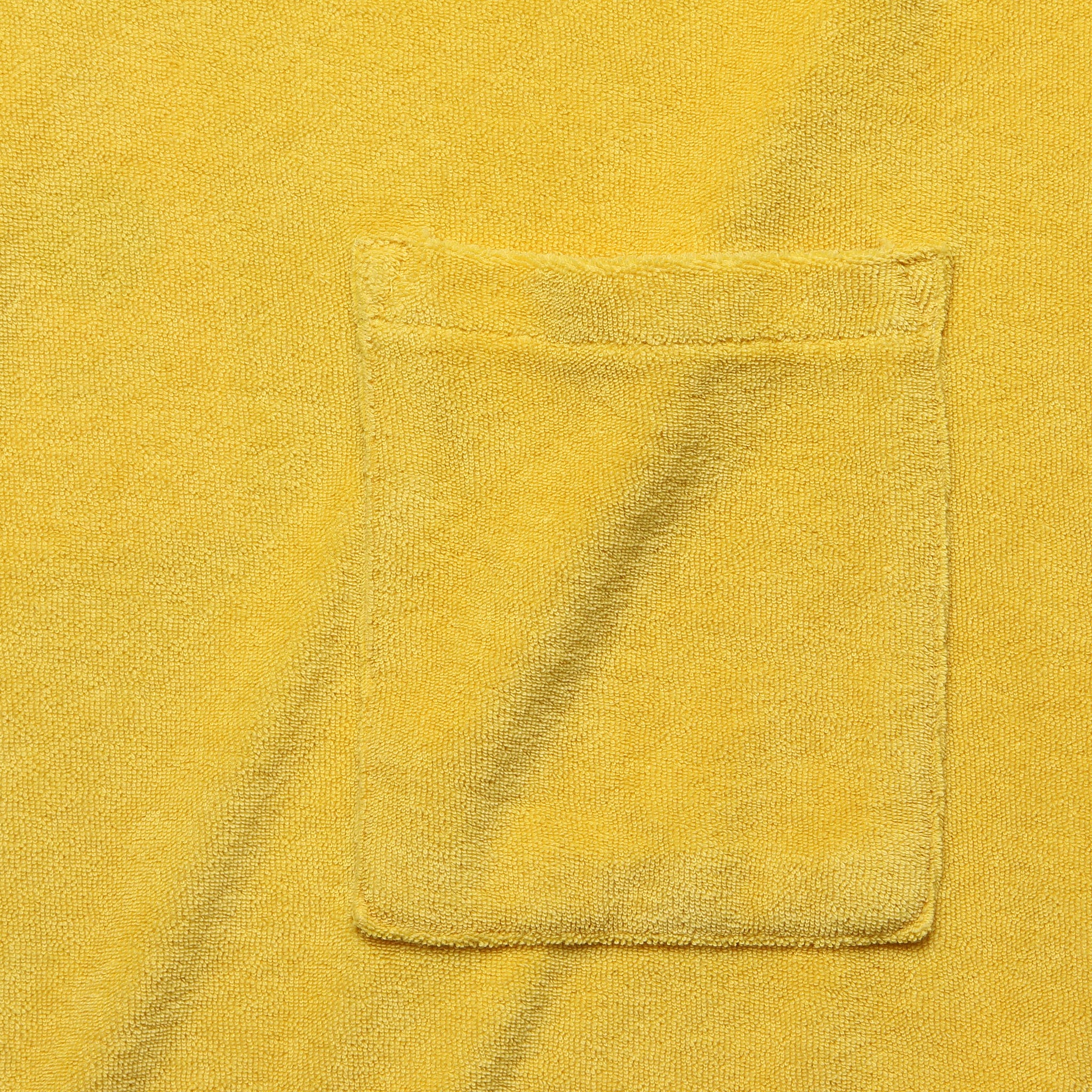 Terry Fleece Vacation Polo - Gold - Image 3
