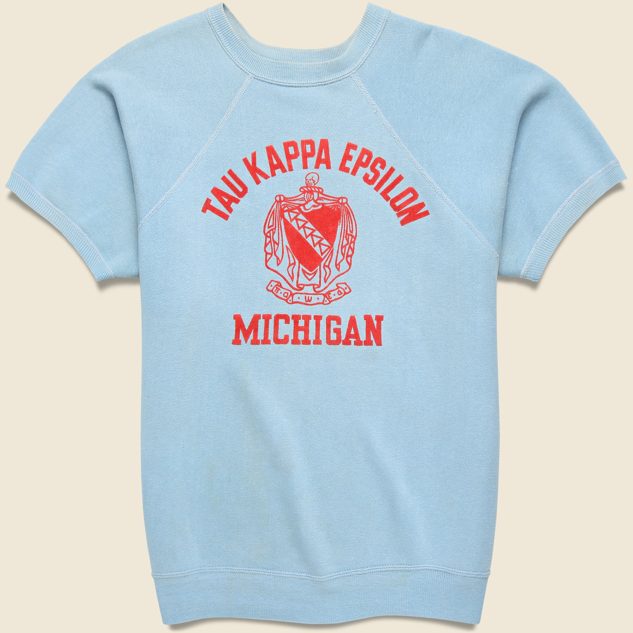University of Michigan TKE Short-Sleeve Sweatshirt