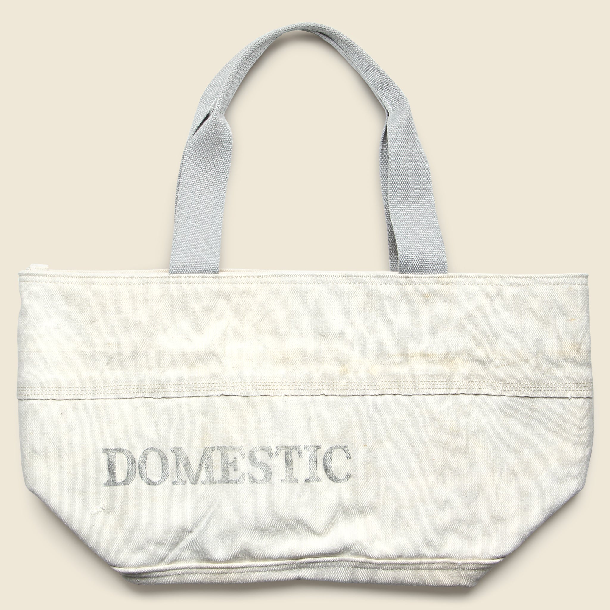 Upcycled Tote Bag - White