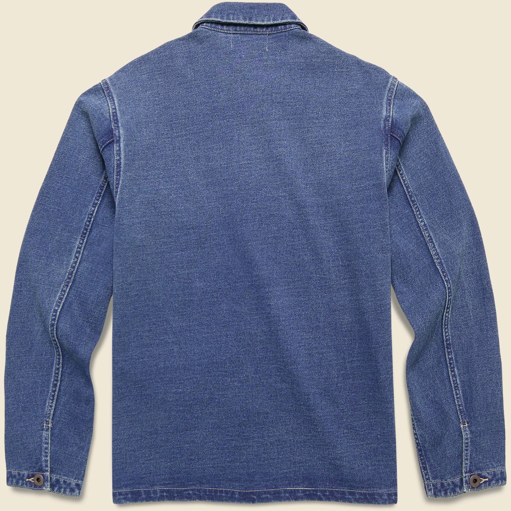 US Missouri Dense Jersey Jacket - Indigo - Image 2
