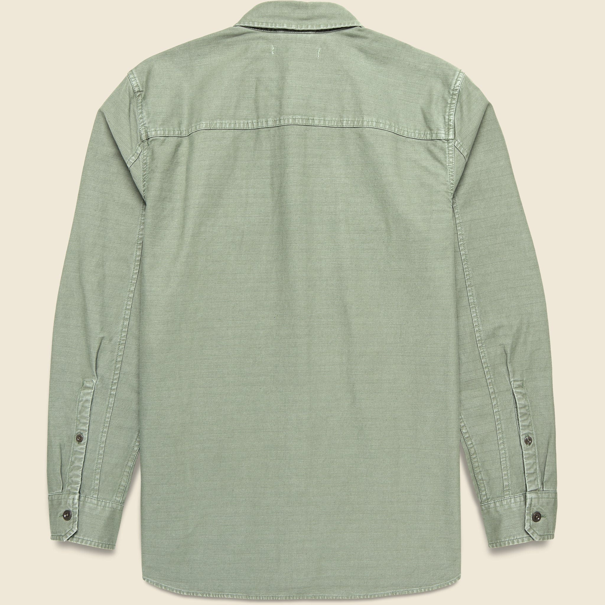 Utilitarian Shirt - Olive Drab - Image 2