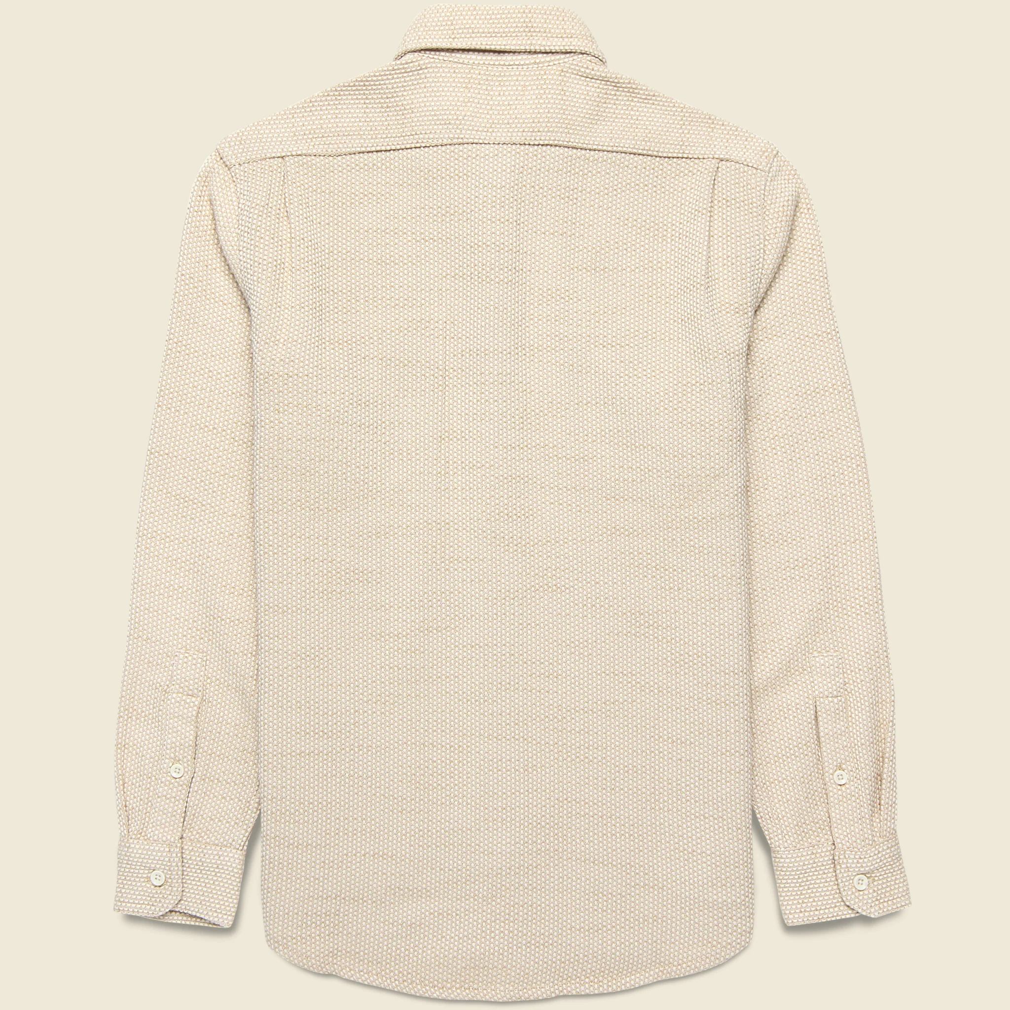 Utility Shirt - Natural Sashiko - Image 4