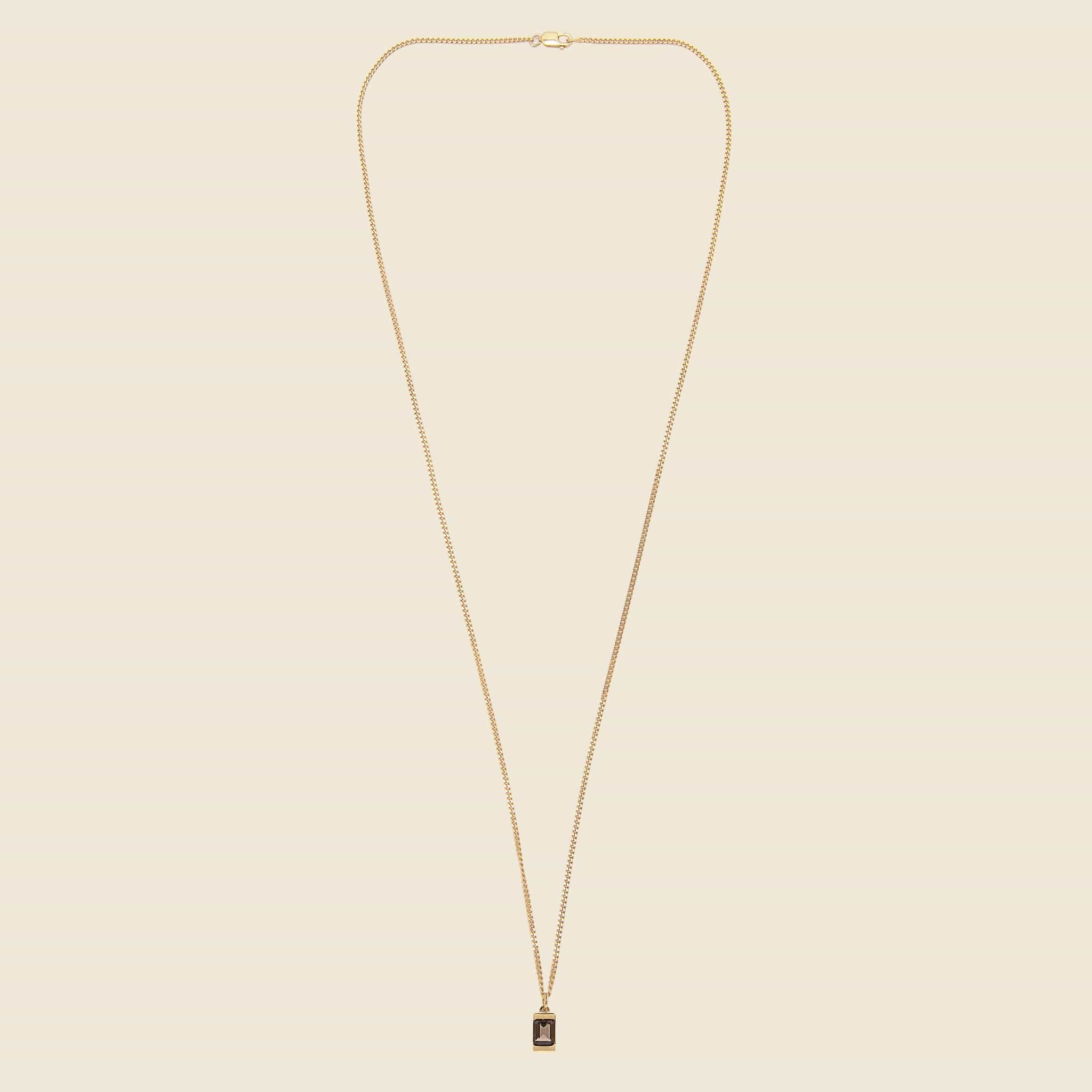 Valor Pendant - Gold Vermeil/Gray Topaz - Image 2