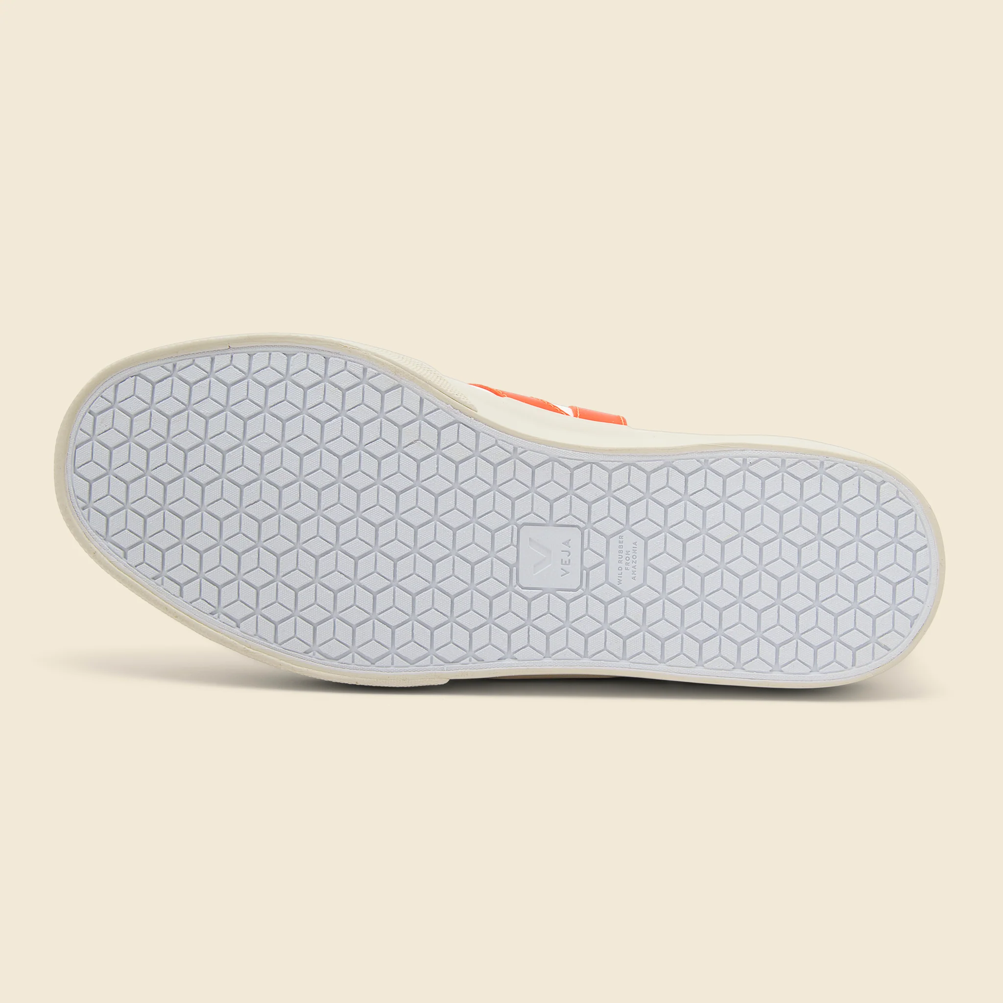 Campo ChromeFree Leather Sneaker - Extra White/Orange/Cobalt - Image 5