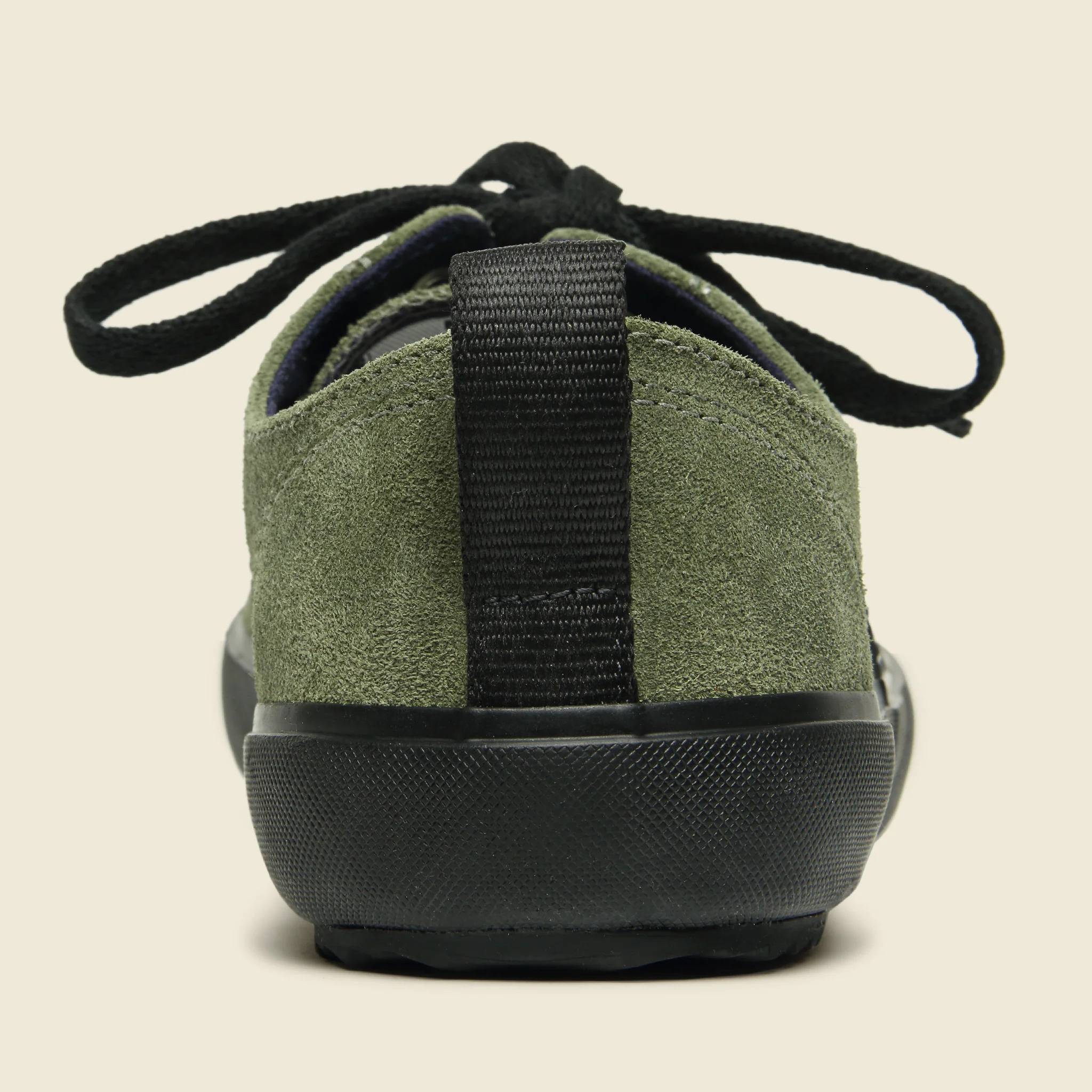 Nova Suede Sneaker - Olive/Black - Image 3