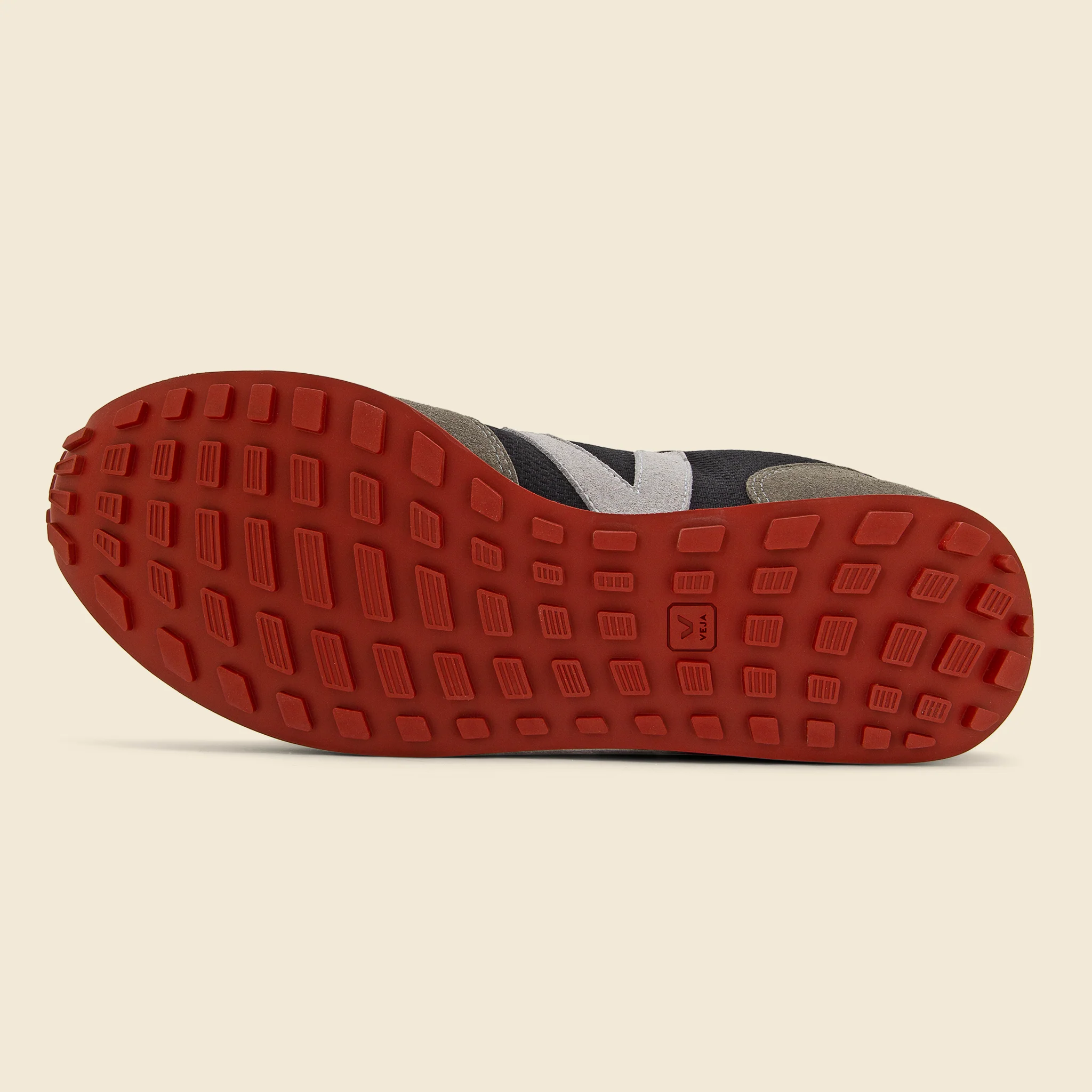 Rec B-Mesh Sneaker - Black/Oxford Grey/Olive - Image 5