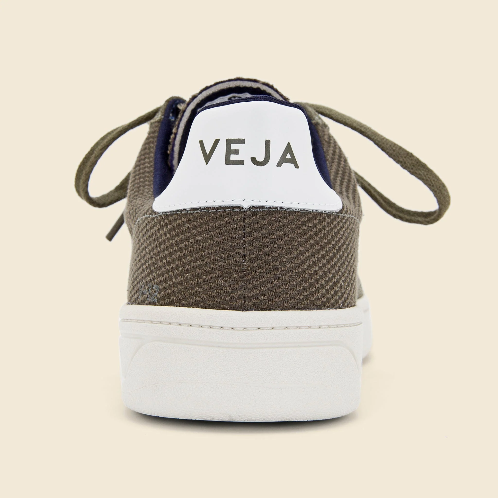 V-12 Mesh Sneaker - Olive/White - Image 3